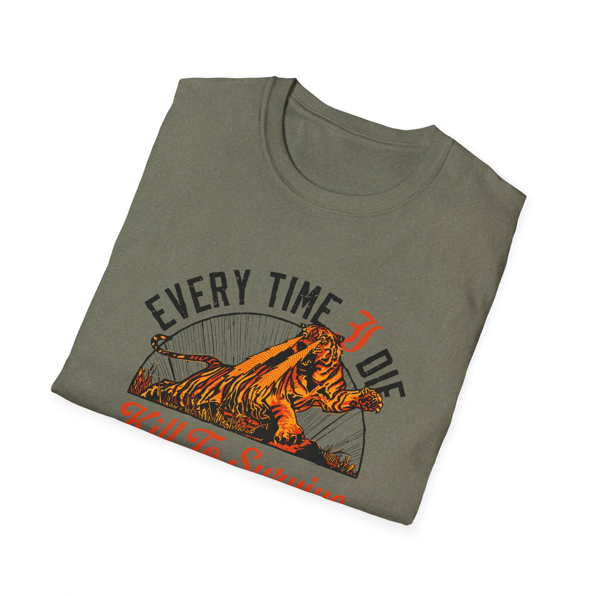 Every Time I Die Kill to Survive Unisex Softstyle T-shirt