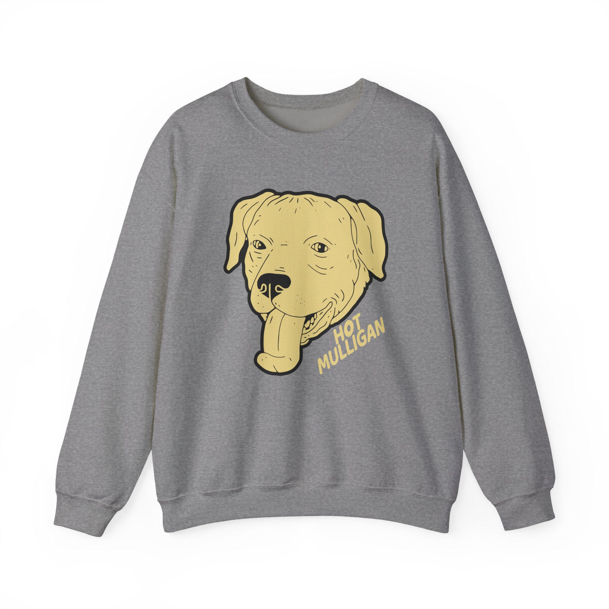 Dog Hot Mulligan Unisex Heavy Blendâ„¢ Crewneck Sweatshirt