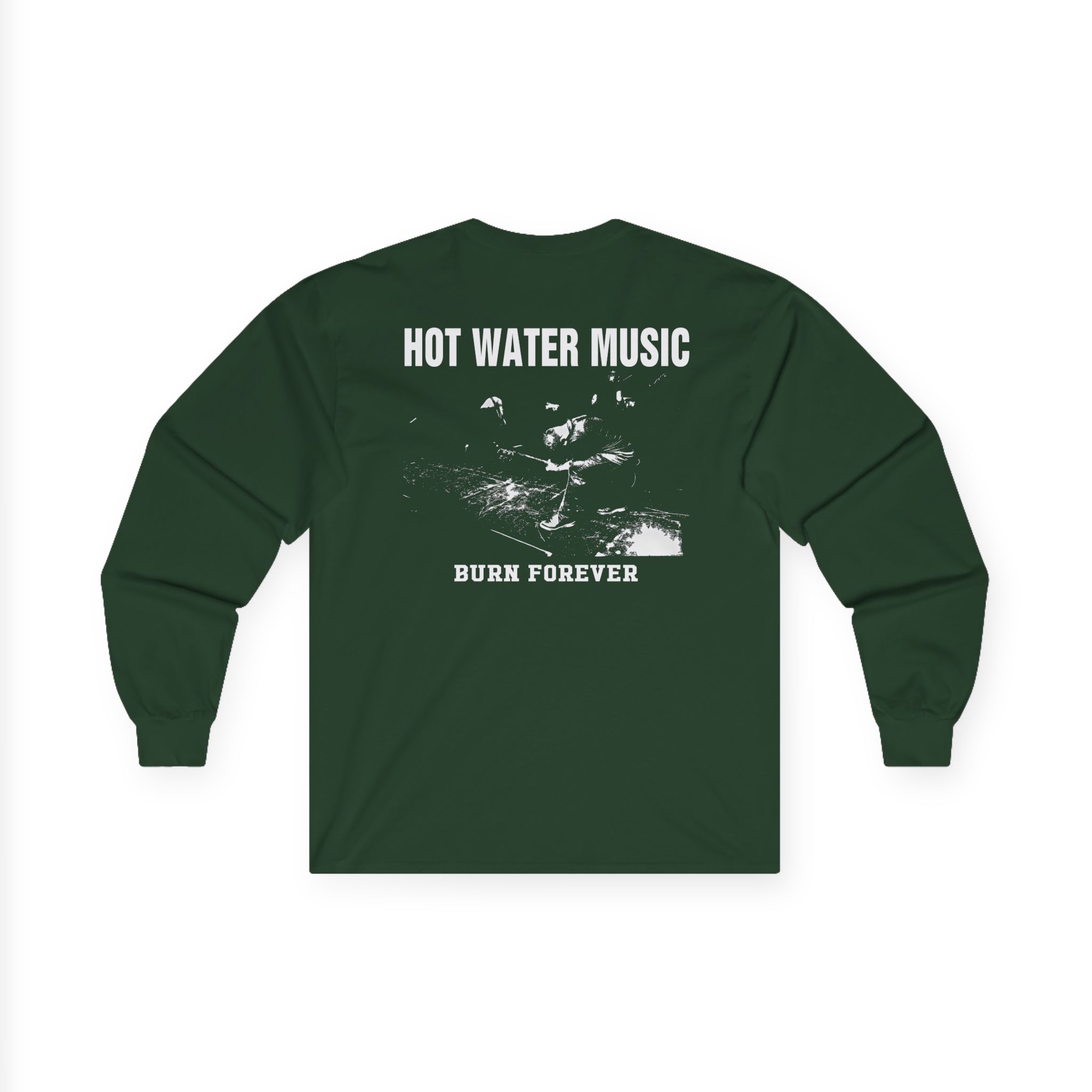 Hot Water Music Burn Forever Unisex Ultra Cotton Long Sleeve Tee