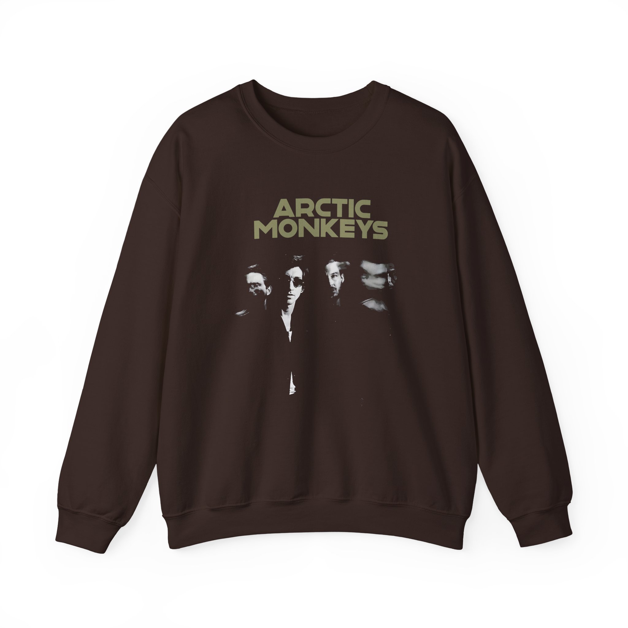 Arctic Monkeys Distorted Photo Unisex Heavy Blendâ„¢ Crewneck Sweatshirt