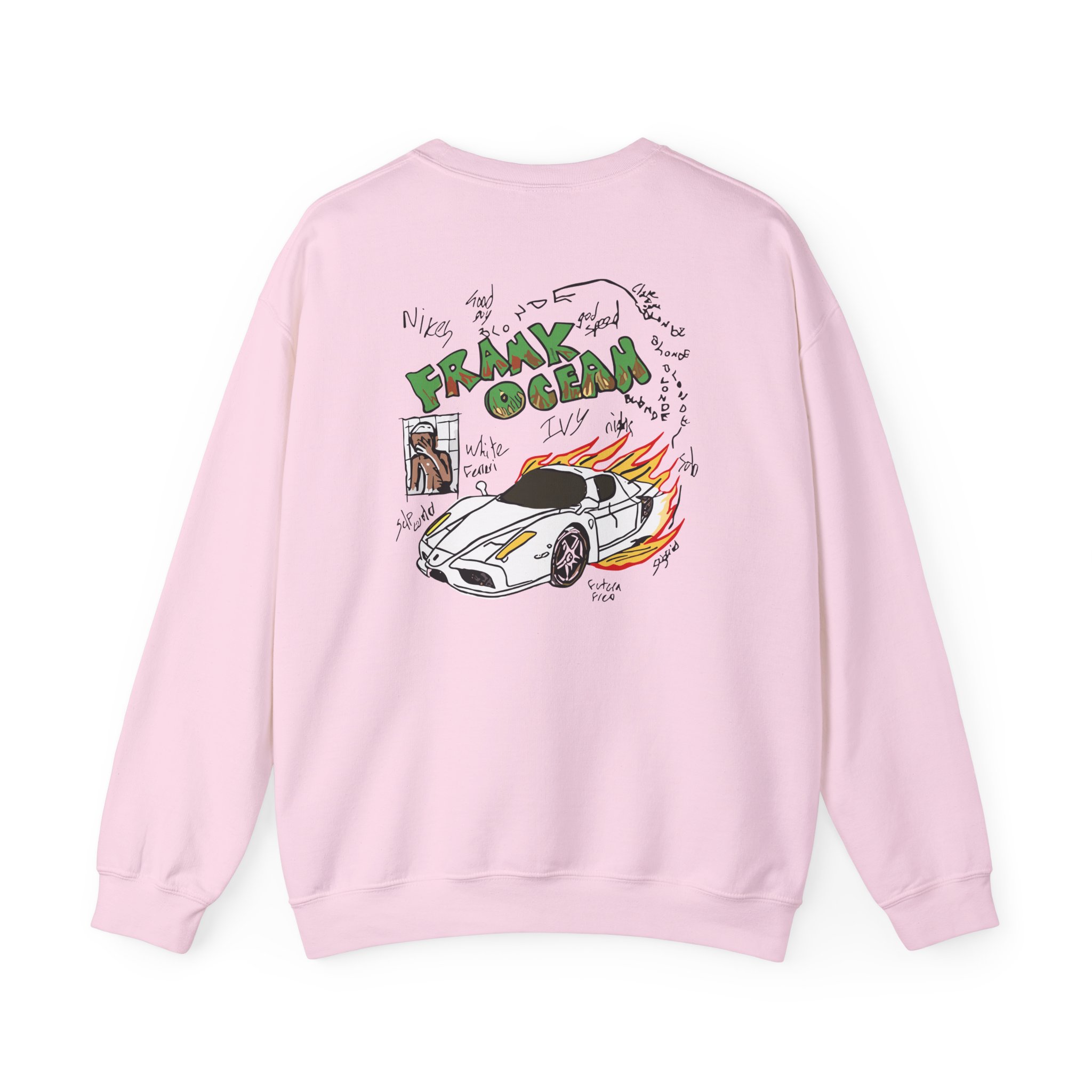 Frank Ocean Blond Art Unisex Heavy Blend Crewneck Sweatshirt