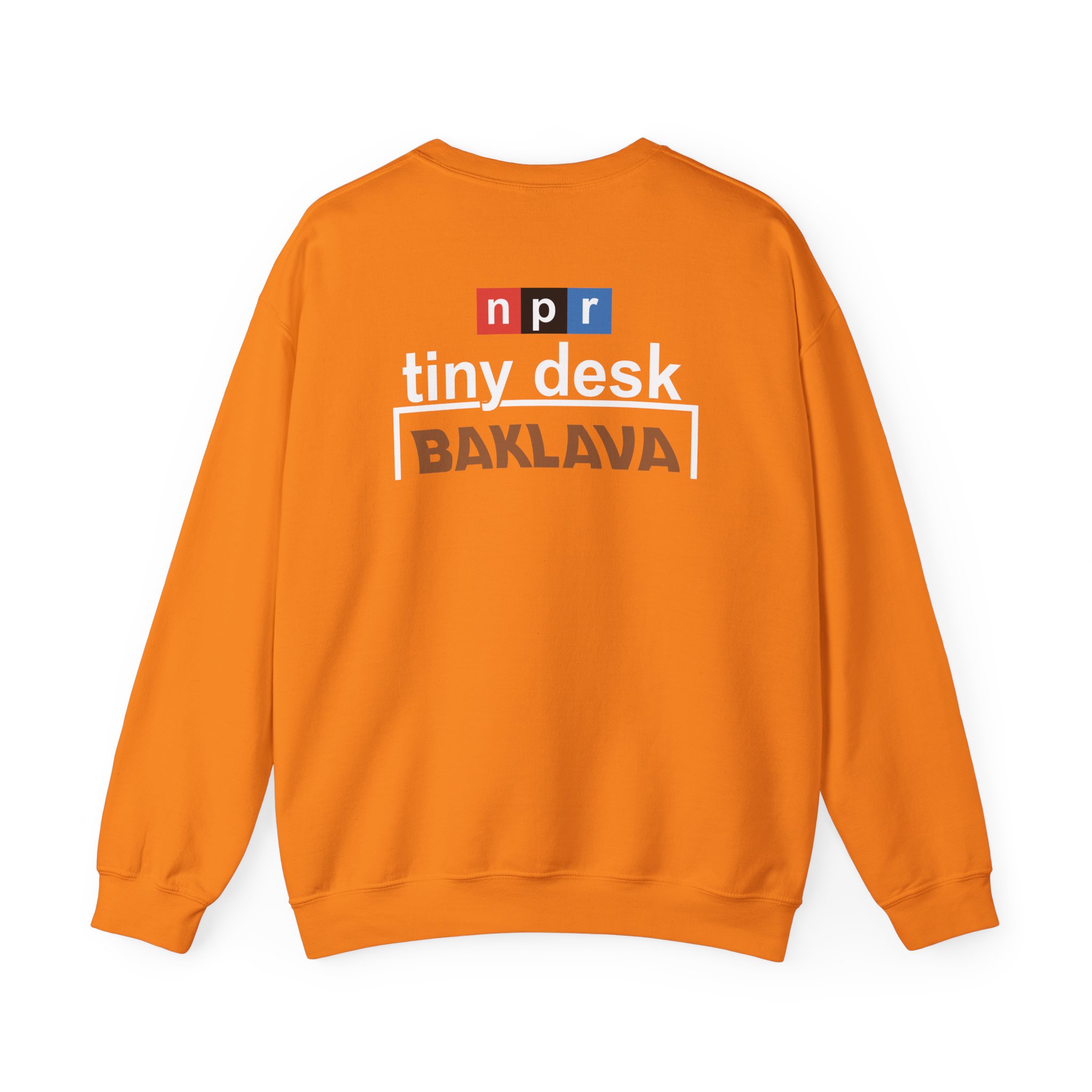 Action Bronson Baklava X Npr Tiny Desk Unisex Heavy Blendâ„¢ Crewneck Sweatshirt