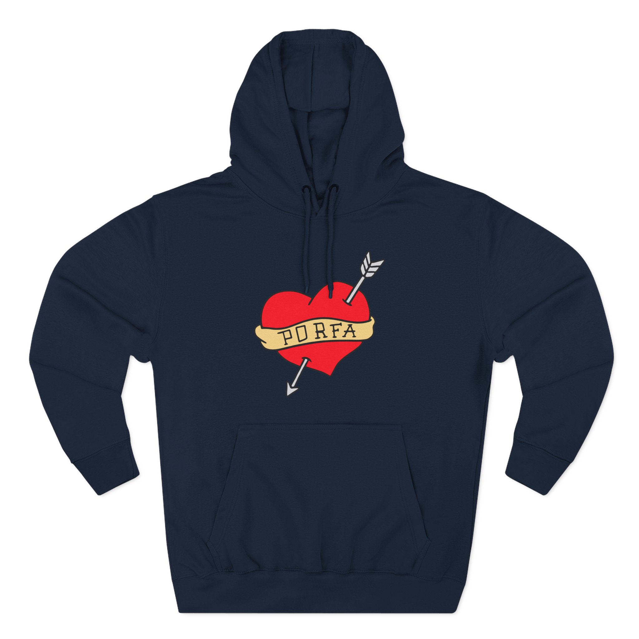Porfa Lovestruck Three-Panel Fleece Hoodie