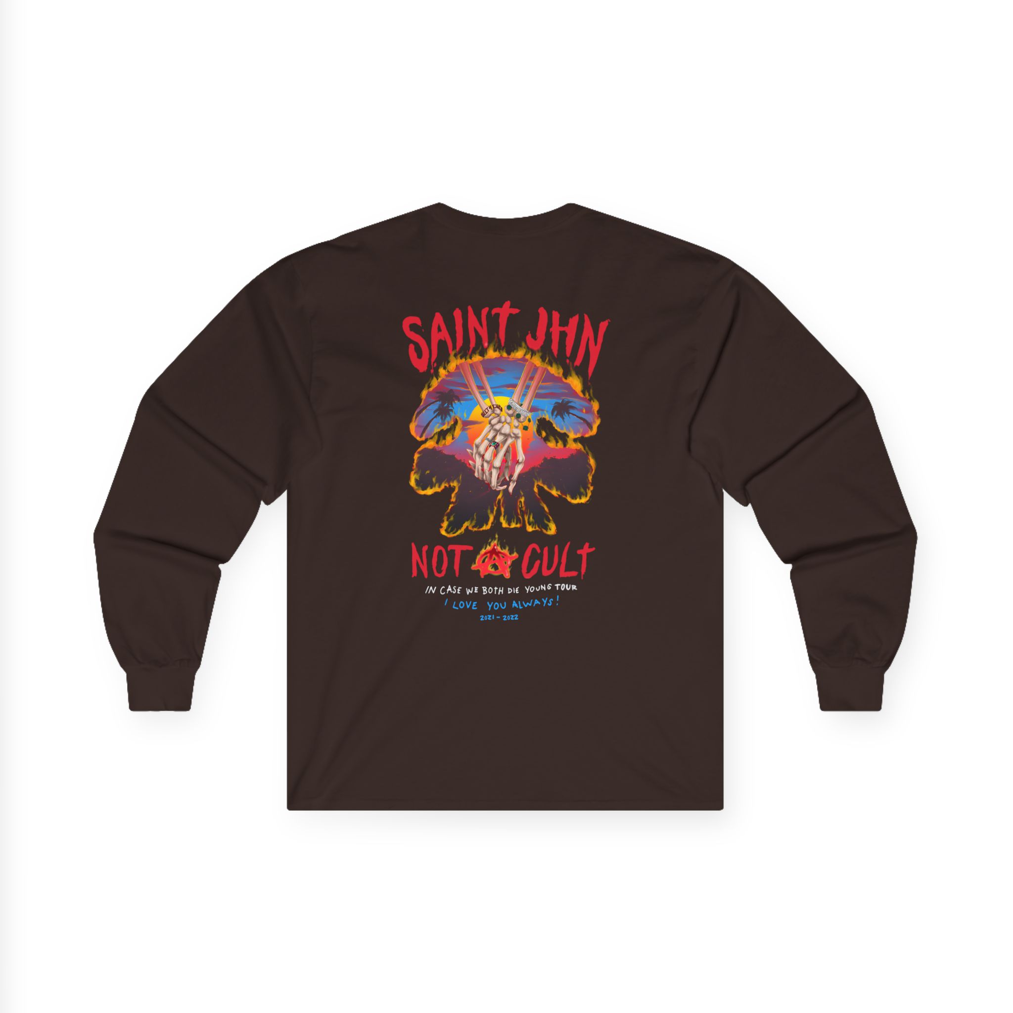 Saint Jhn Horse Stampede Unisex Ultra Cotton Long Sleeve Tee