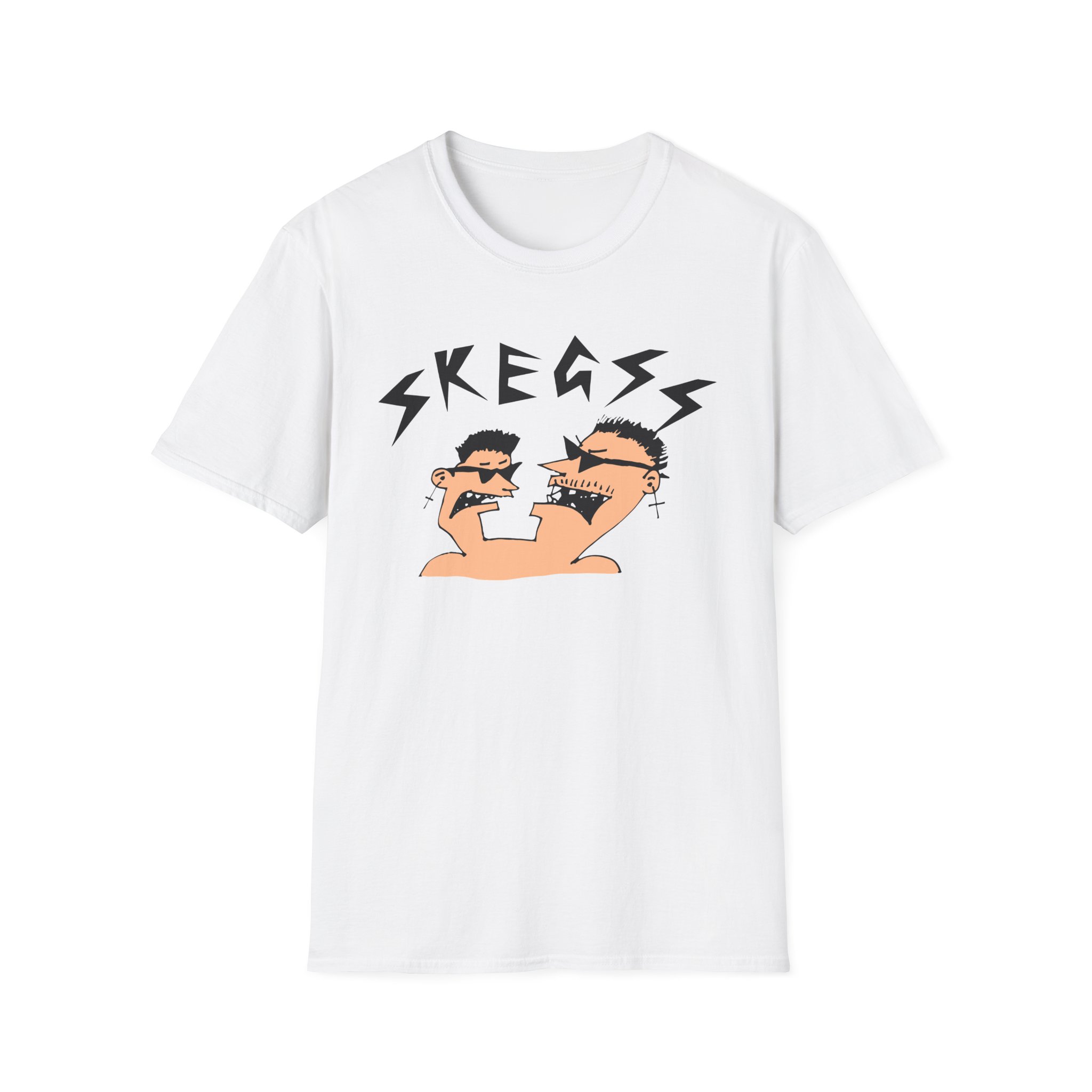 Skegss Two Heads Unisex Softstyle T-Shirt