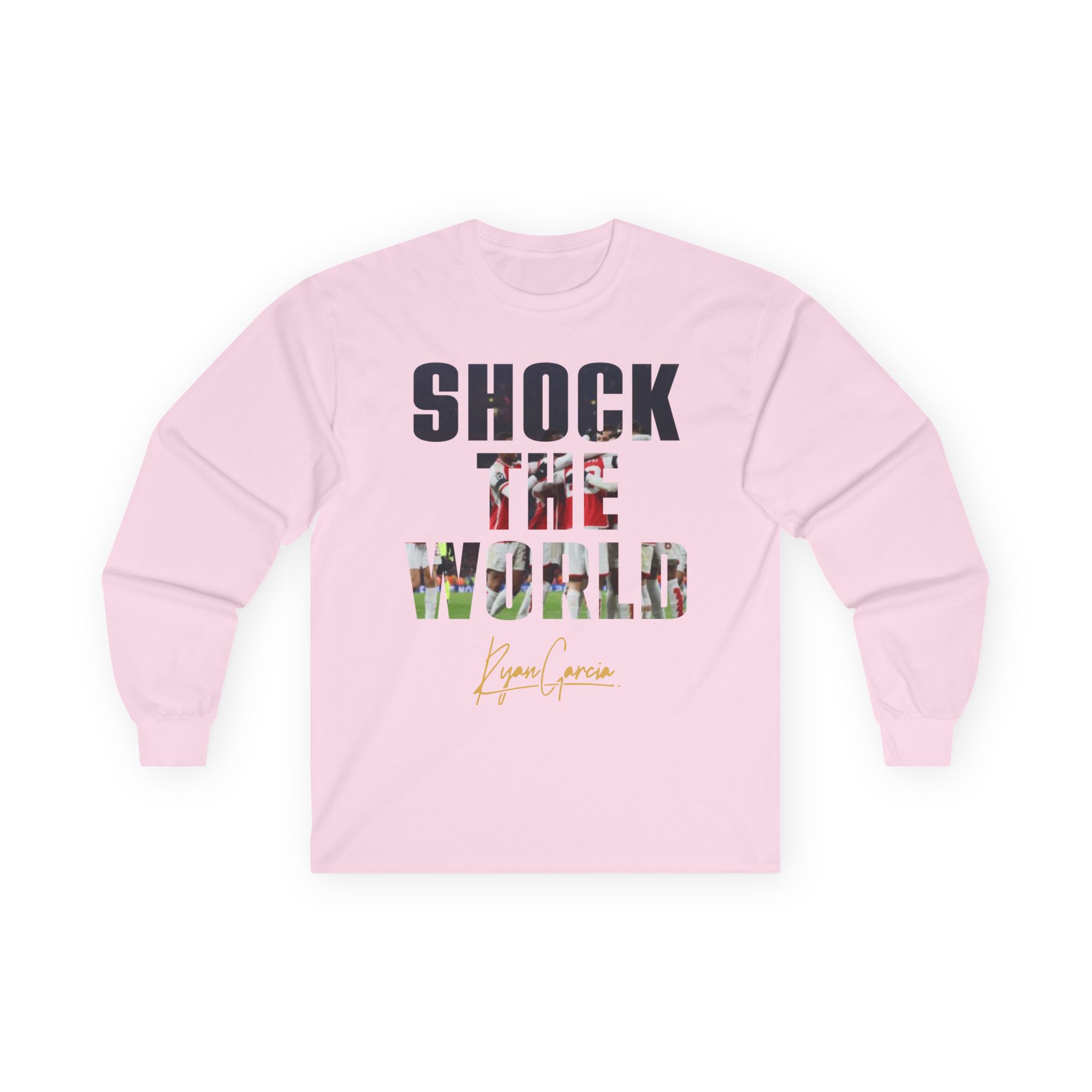 Ryan Garcia shock the world Unisex Ultra Cotton Long Sleeve Tee