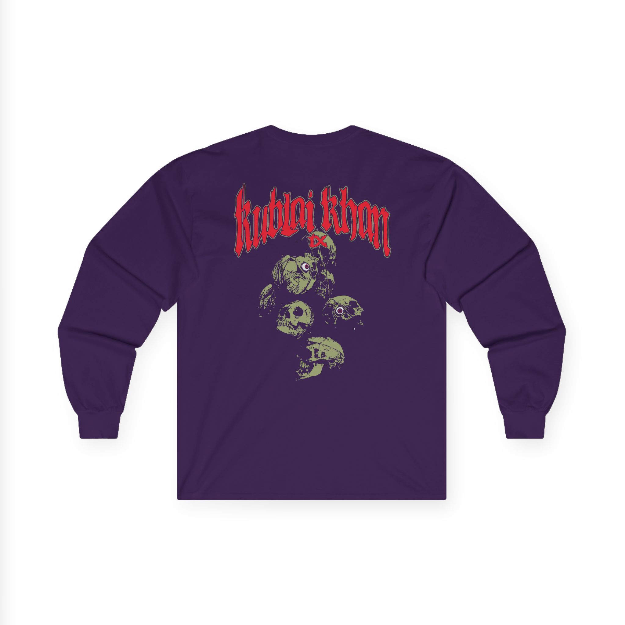 Kublai Khan - Skull Unisex Ultra Cotton Long Sleeve Tee