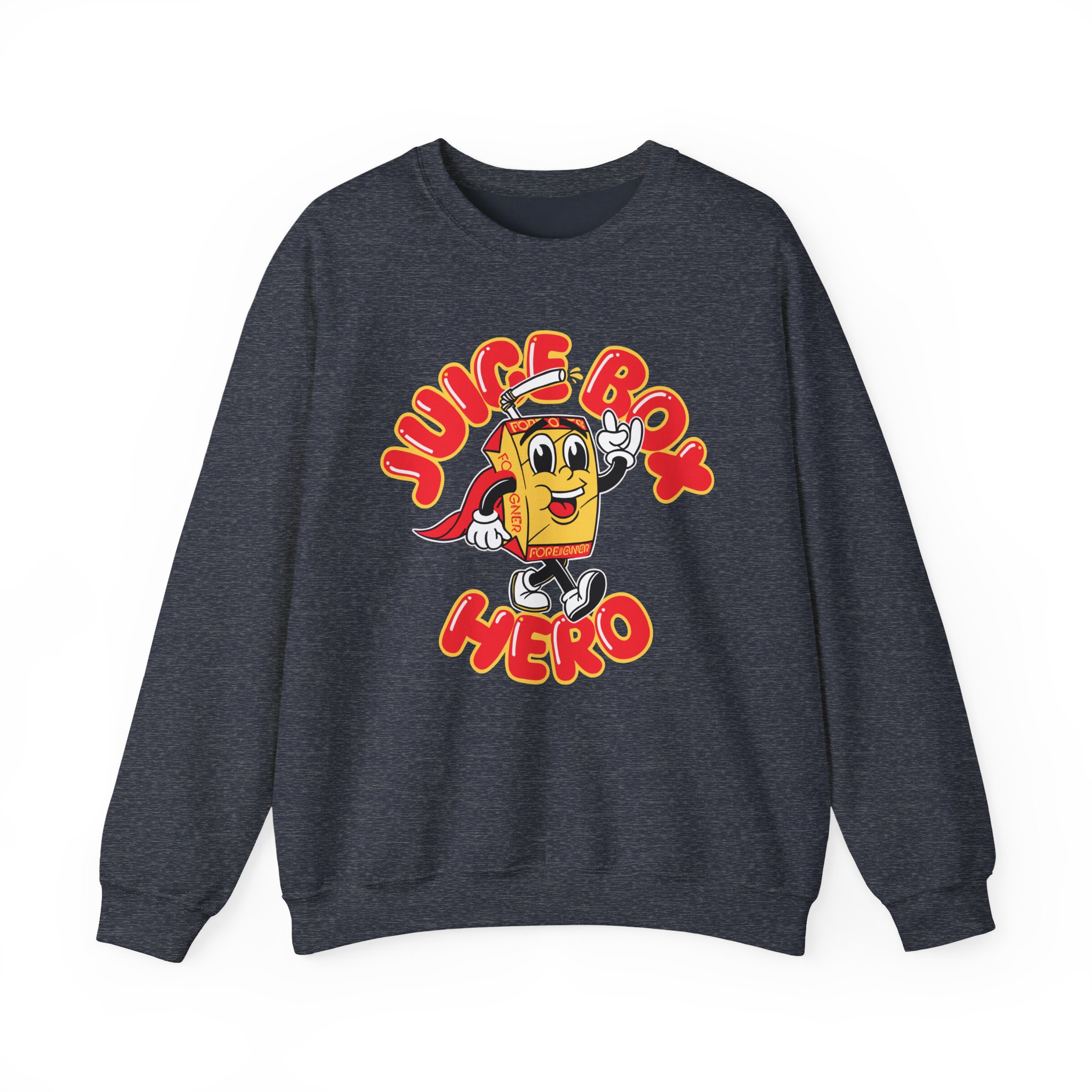Foreigner Juicebox Hero Unisex Heavy Blendâ„¢ Crewneck Sweatshirt