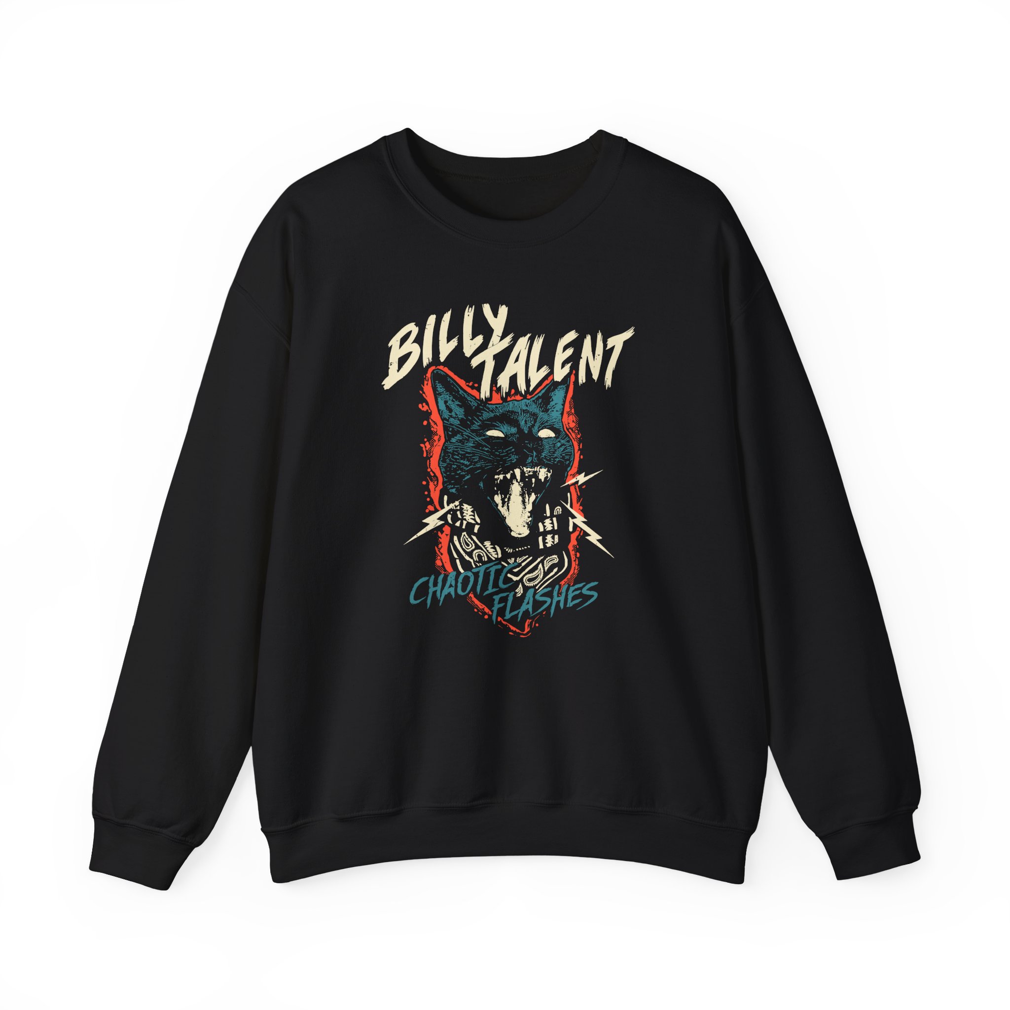 Billy Talent Chaotic Flashes Unisex Heavy Blend™ Crewneck Sweatshirt