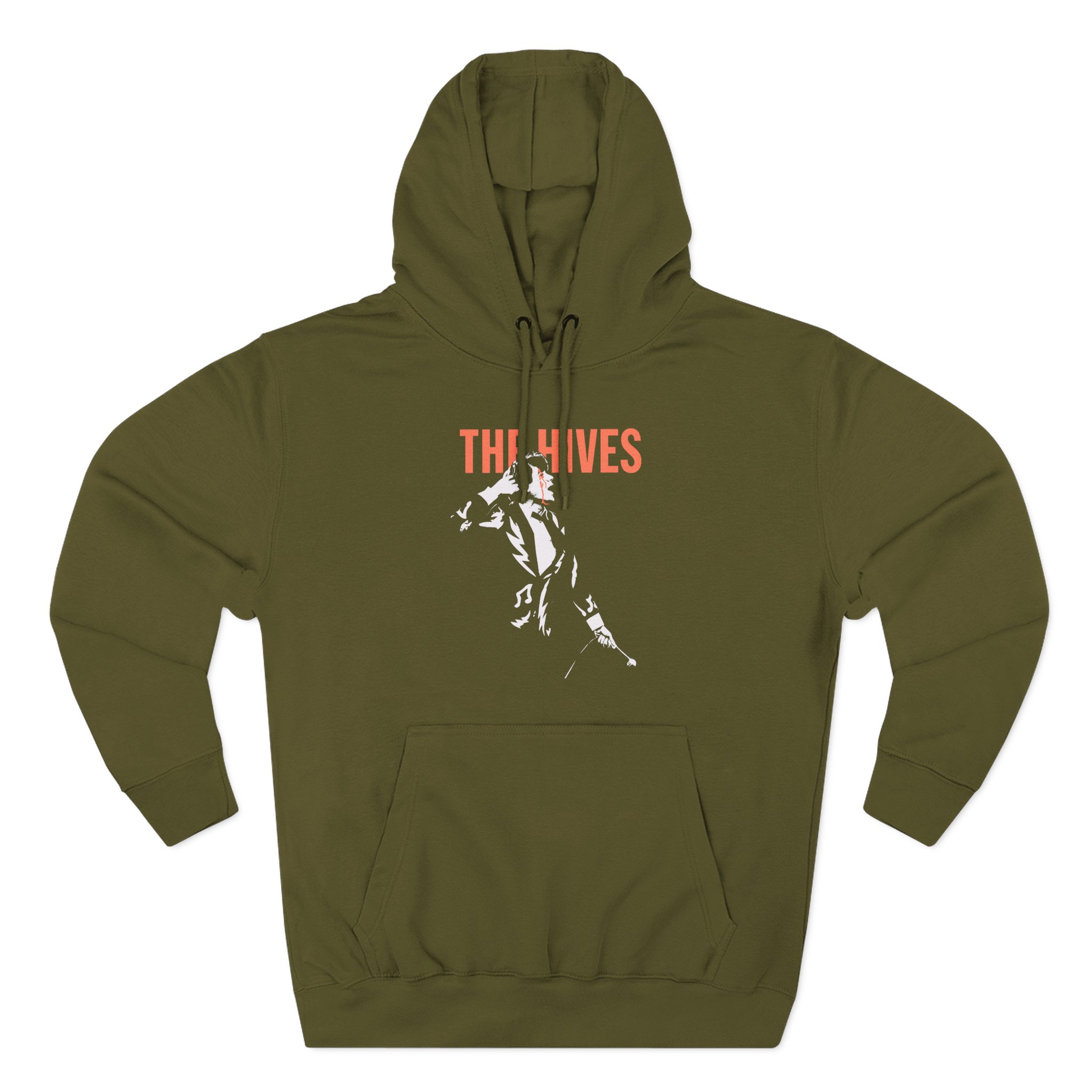 The Hives Bleeding Pelle Three-Panel Fleece Hoodie