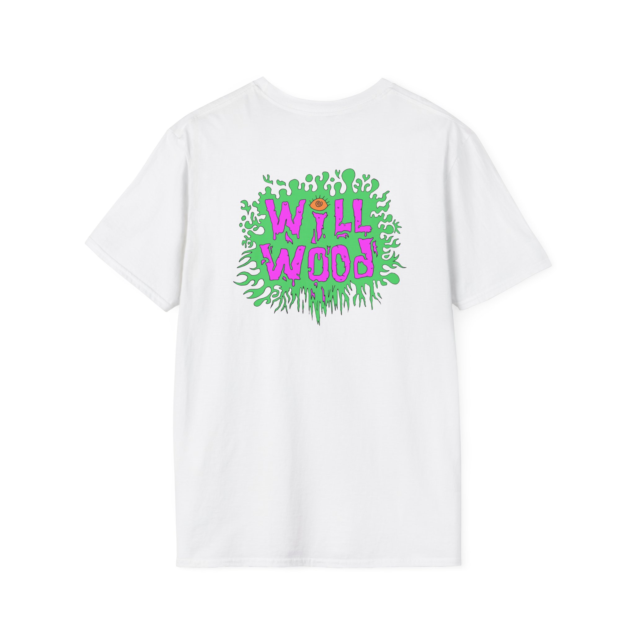 Will Wood Death of the Author Unisex Softstyle T-Shirt