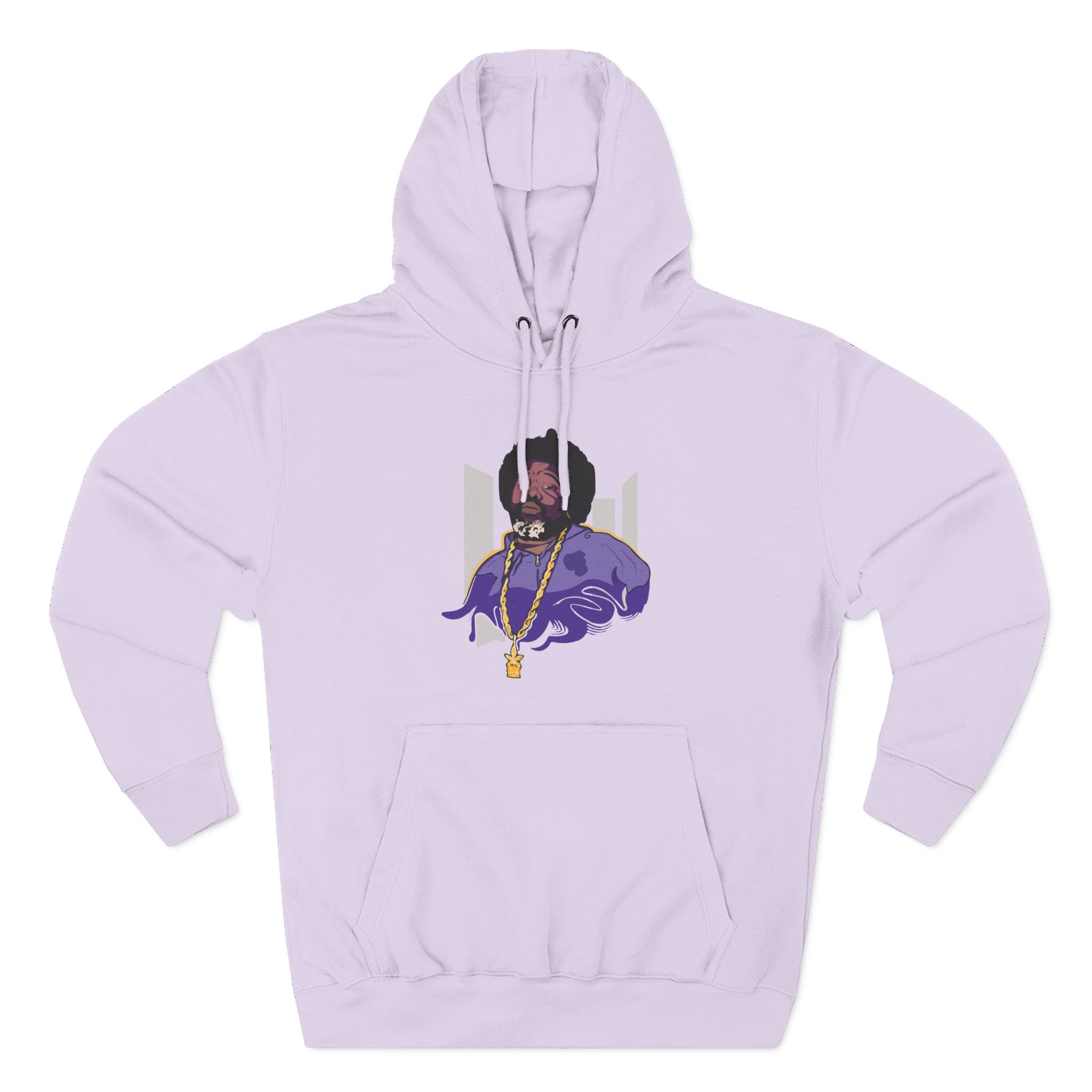 Afroman Because I got High Three-Panel Fleece Hoodie