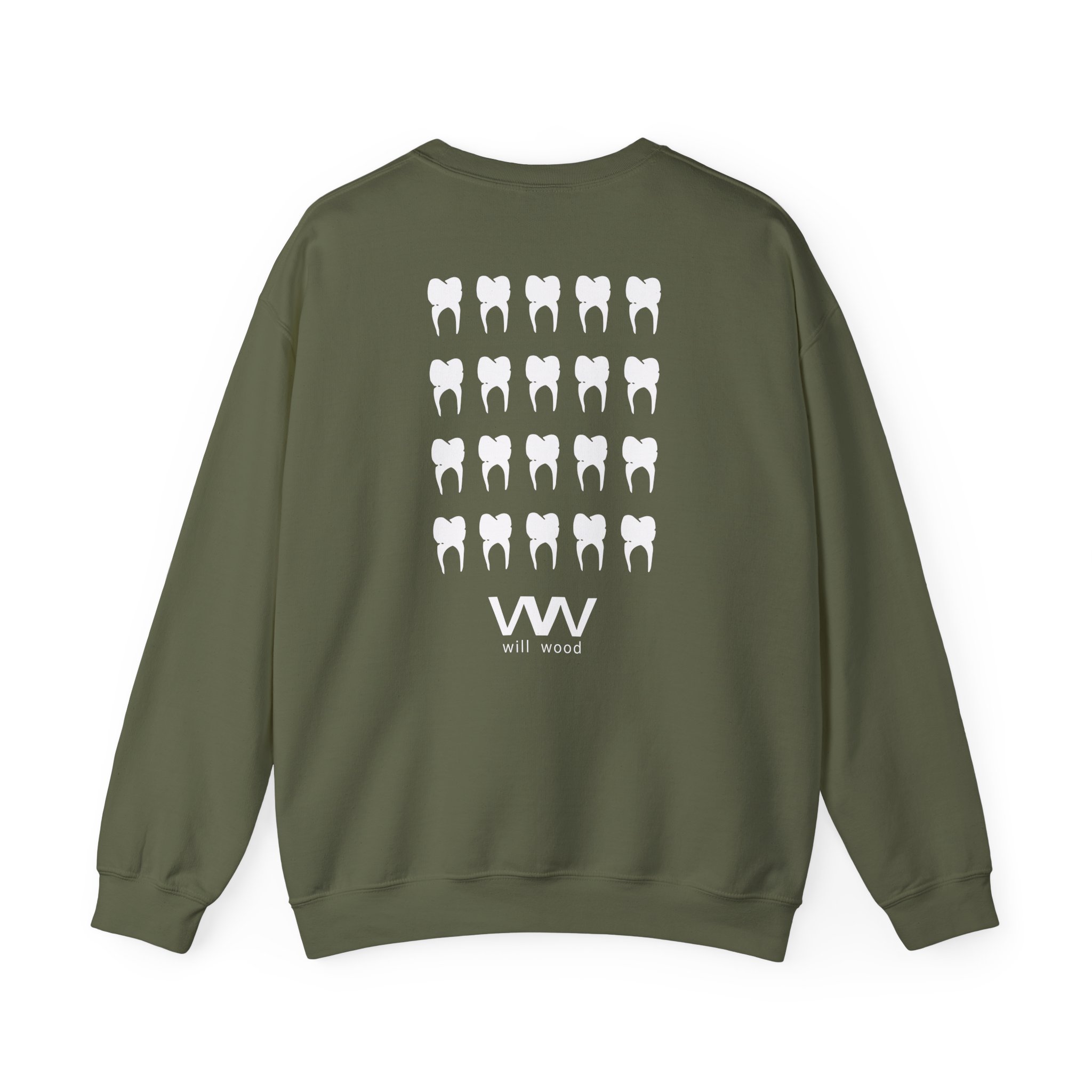 Will Wood Host Skull Unisex Heavy Blendâ„¢ Crewneck Sweatshirt