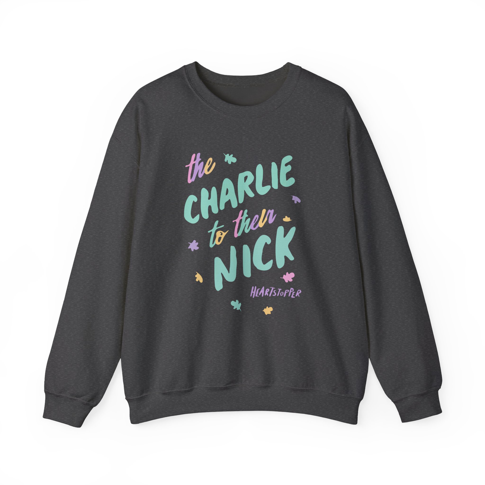 Heartstopper Charlie to Nick Pride Unisex Heavy Blendâ„¢ Crewneck Sweatshirt