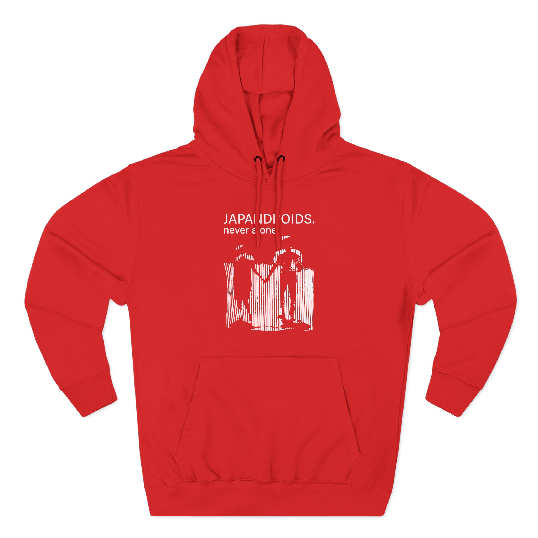 Japandroids Never Alone Three-Panel Fleece Hoodie