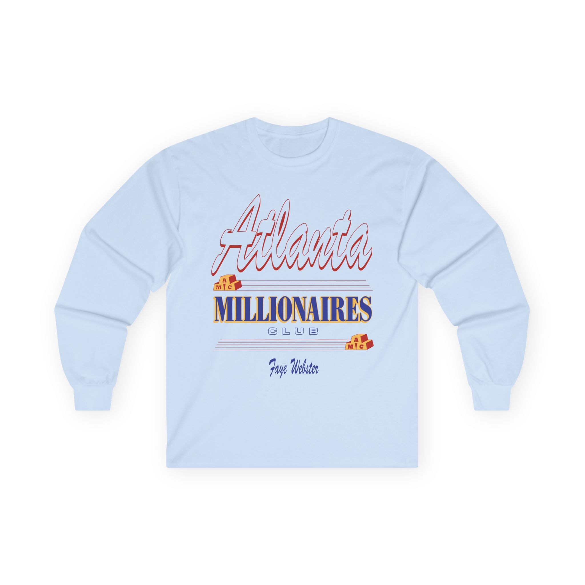 Faye Webster Atlanta Millionaires Club Unisex Ultra Cotton Long Sleeve Tee