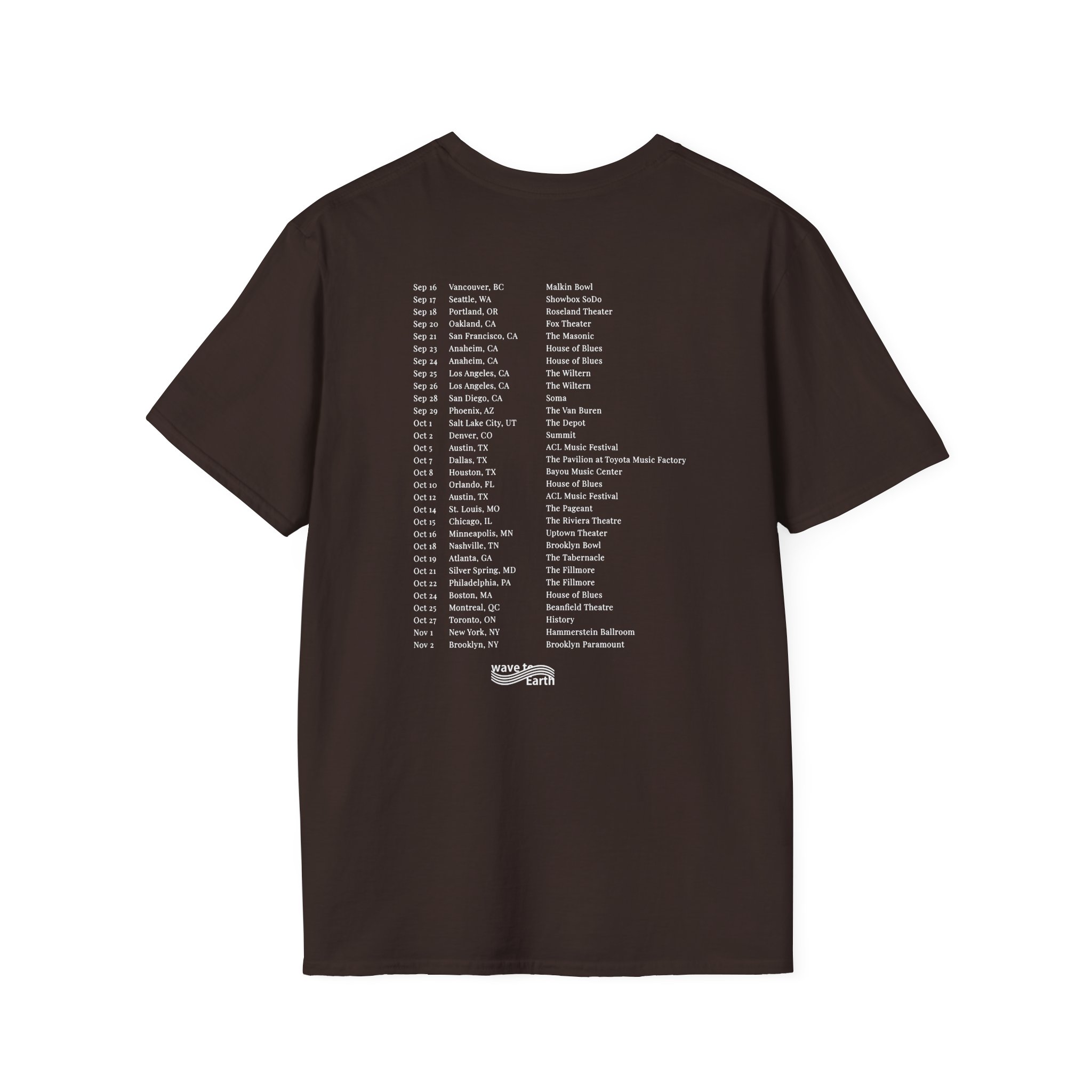 Wave to Earth 0.03 Na Tour Unisex Softstyle T-Shirt