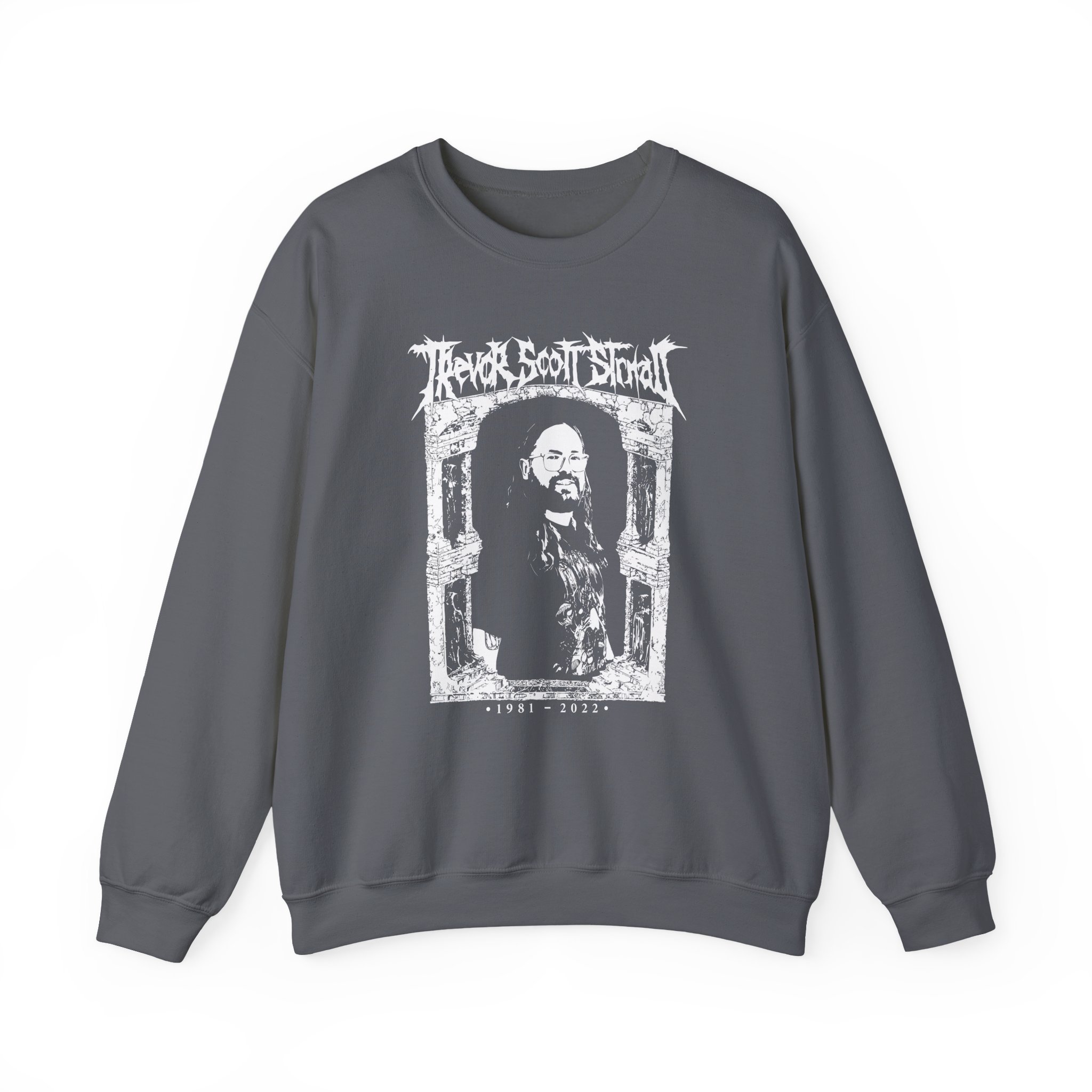 Papa Meat Trevor Scott Strnad Memorial Unisex Heavy Blendâ„¢ Crewneck Sweatshirt