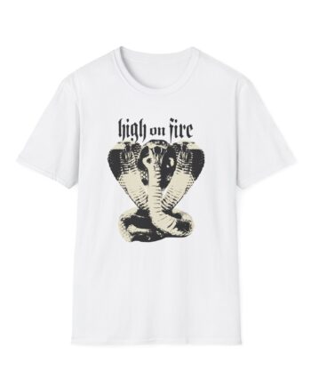 High on Fire Branca Snakes Unisex Softstyle T-Shirt