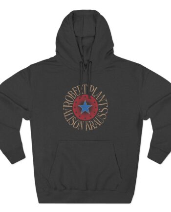 Robert Plant Star Three-Panel Fleece Hoodie