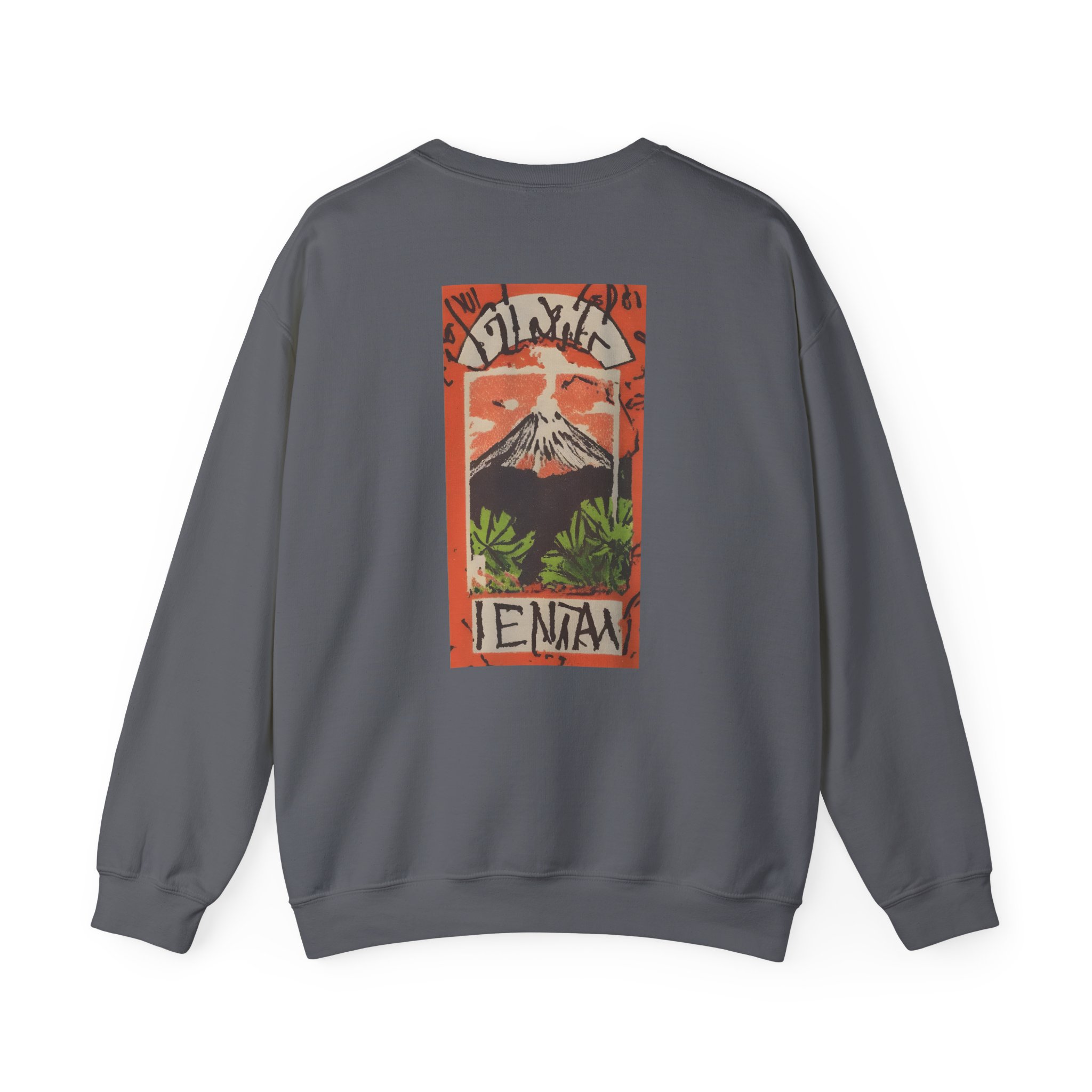Jungle Volcano Art Unisex Heavy Blendâ„¢ Crewneck Sweatshirt
