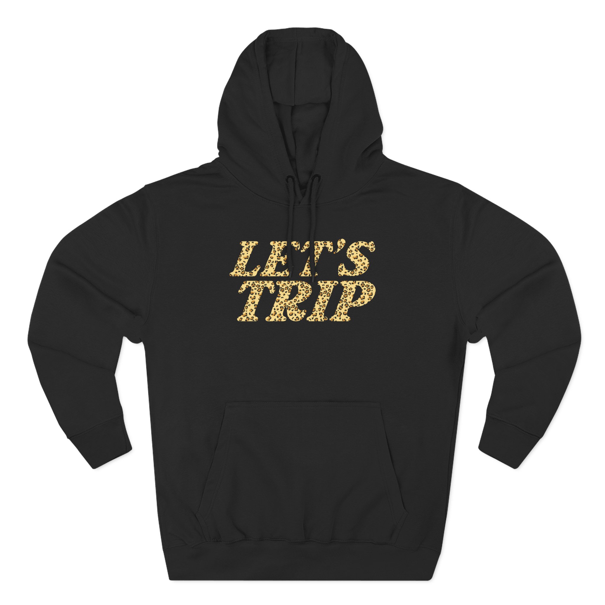 Sturniolo Triplets Let's Trip Cheetah Three-Panel Fleece Hoodie