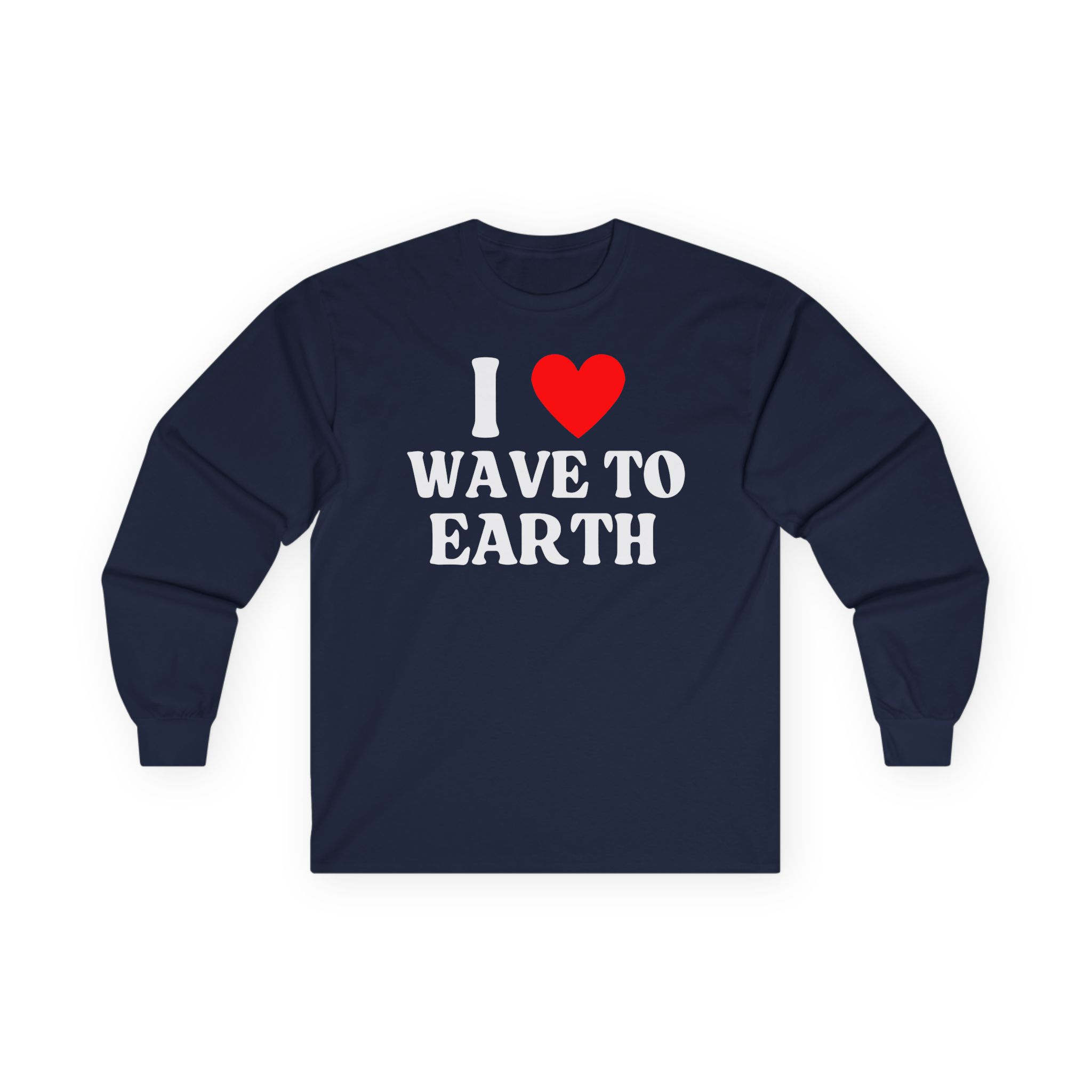 I Love Wave to Earth Unisex Ultra Cotton Long Sleeve Tee