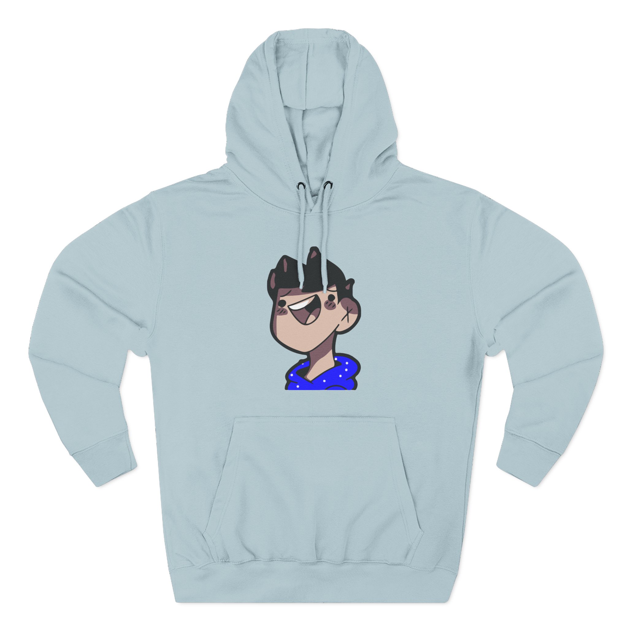 Clix Three-Panel Fleece Hoodie