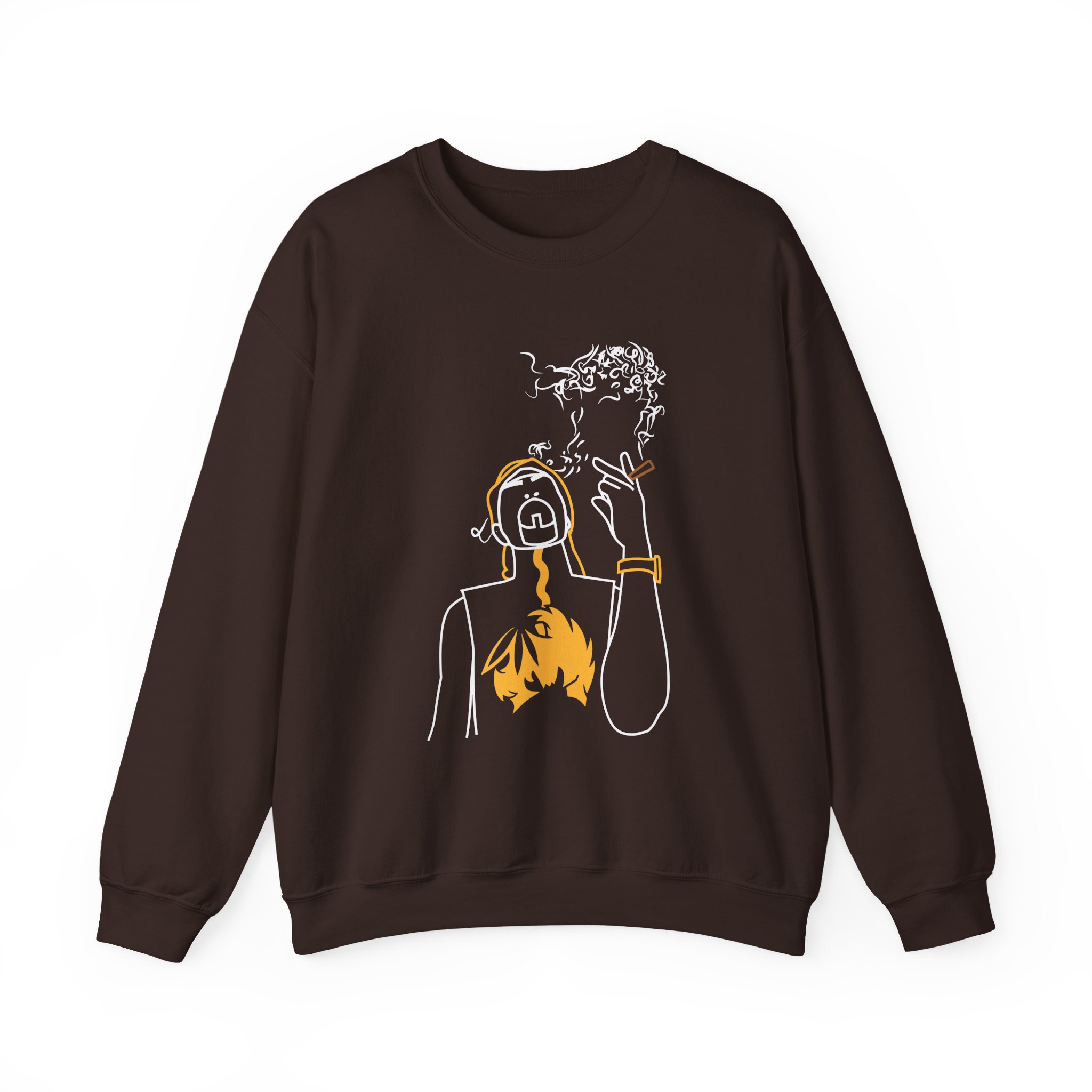 Method Man Iron Lung Line Art Unisex Heavy Blendâ„¢ Crewneck Sweatshirt