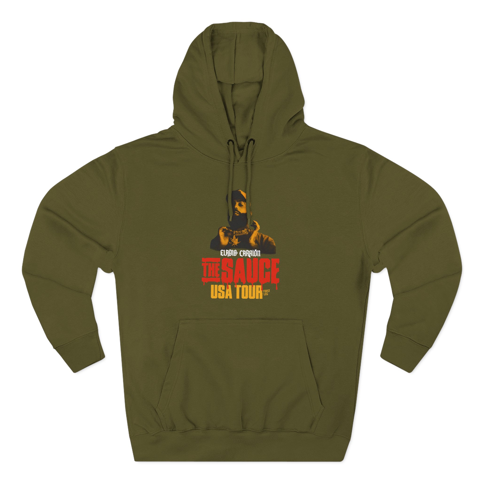 Sauce Boyz Usa Tour Three-Panel Fleece Hoodie