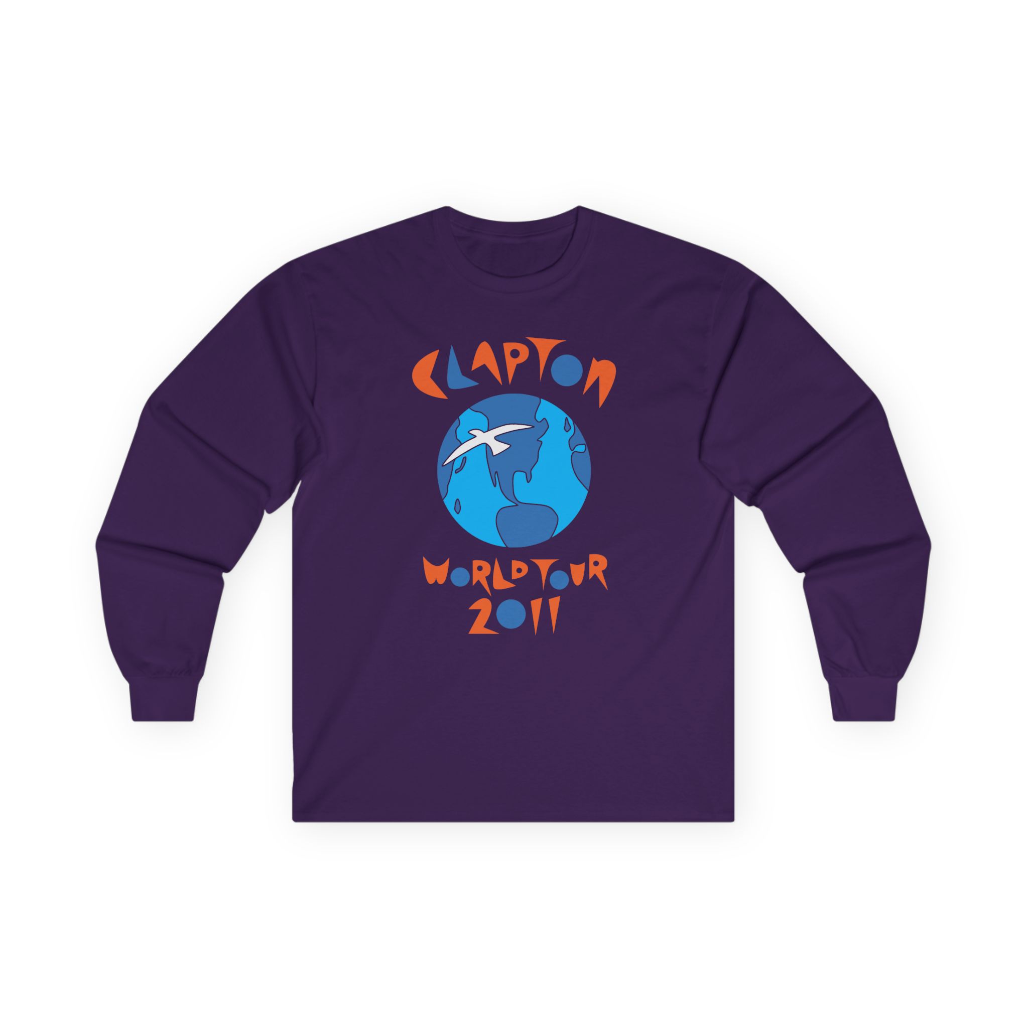 Eric Clapton World Tour 2011 Unisex Ultra Cotton Long Sleeve Tee