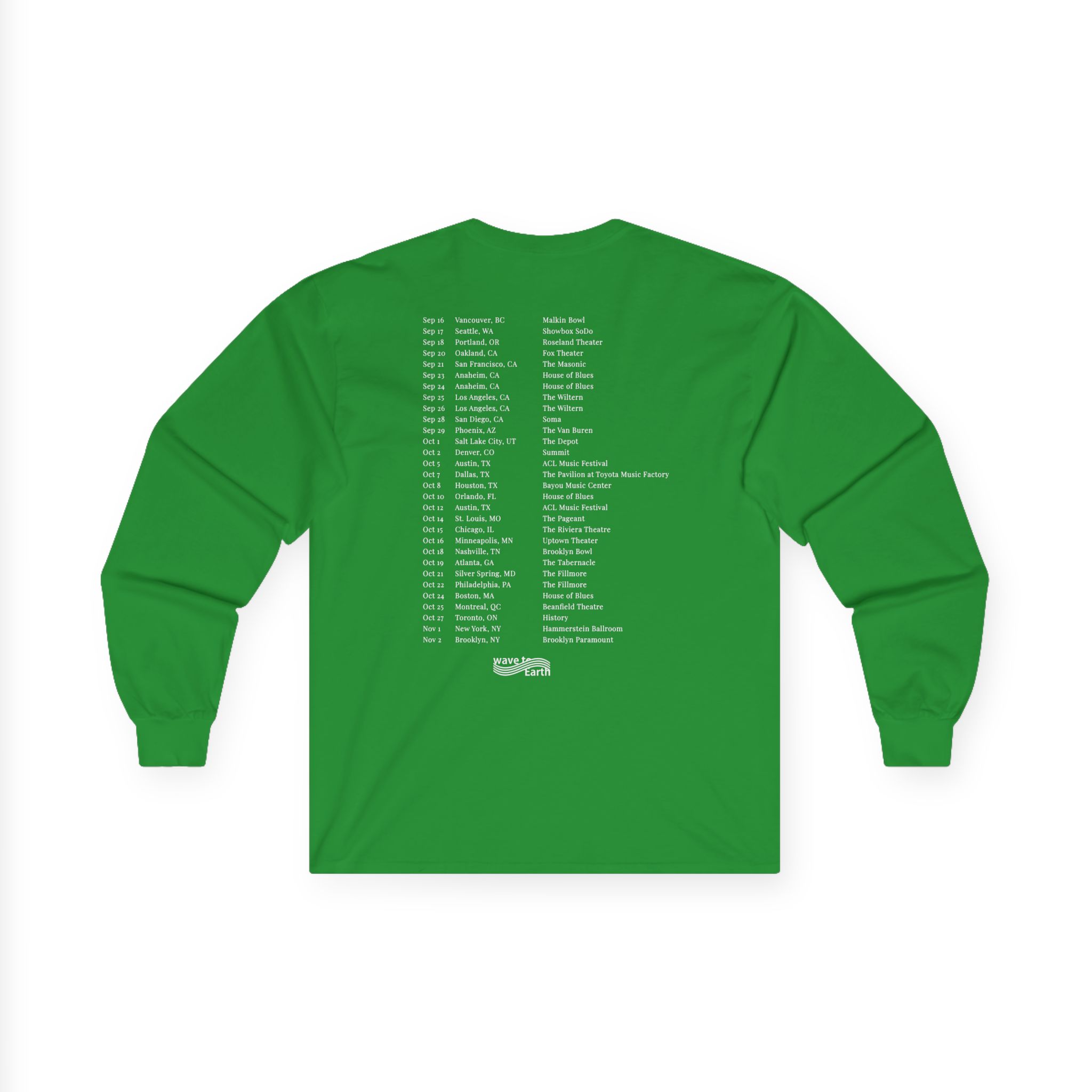 Wave to Earth 0.03 Na Tour Unisex Ultra Cotton Long Sleeve Tee