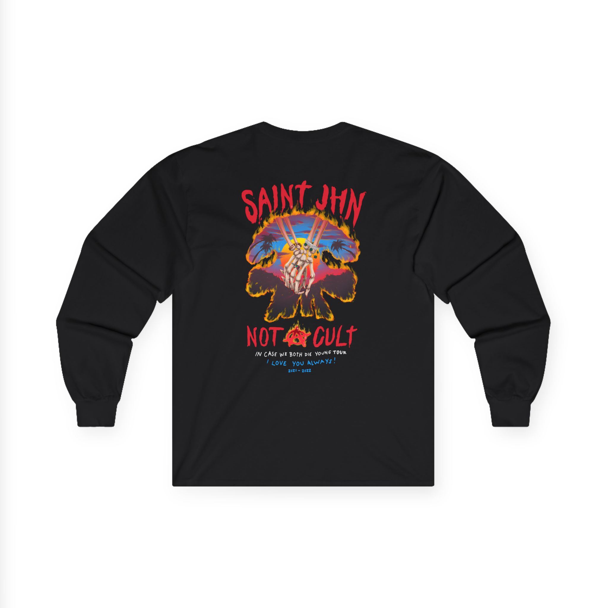 Saint Jhn Horse Stampede Unisex Ultra Cotton Long Sleeve Tee
