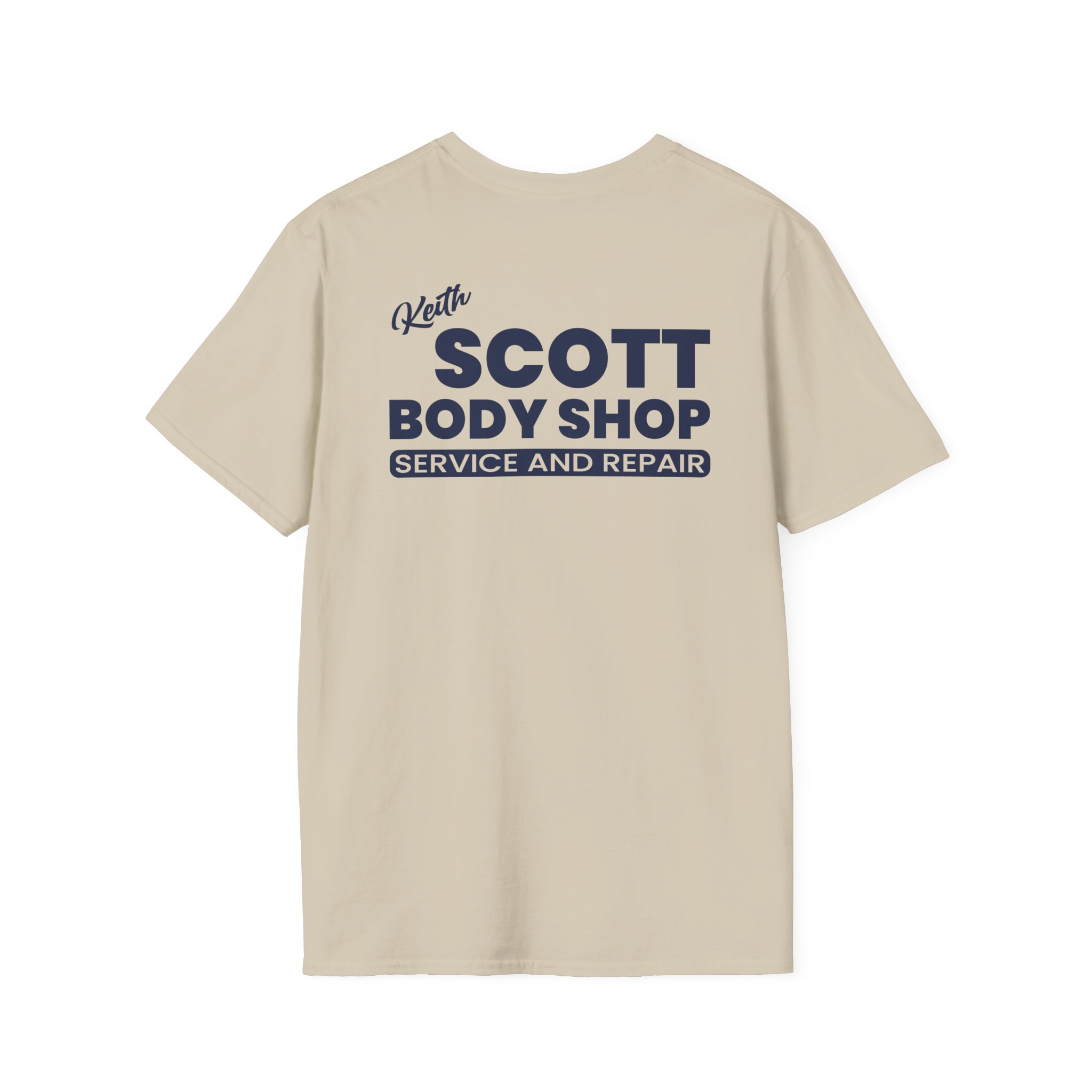 Keith Scott Body Shop One Tree Hill Unisex Softstyle T-Shirt