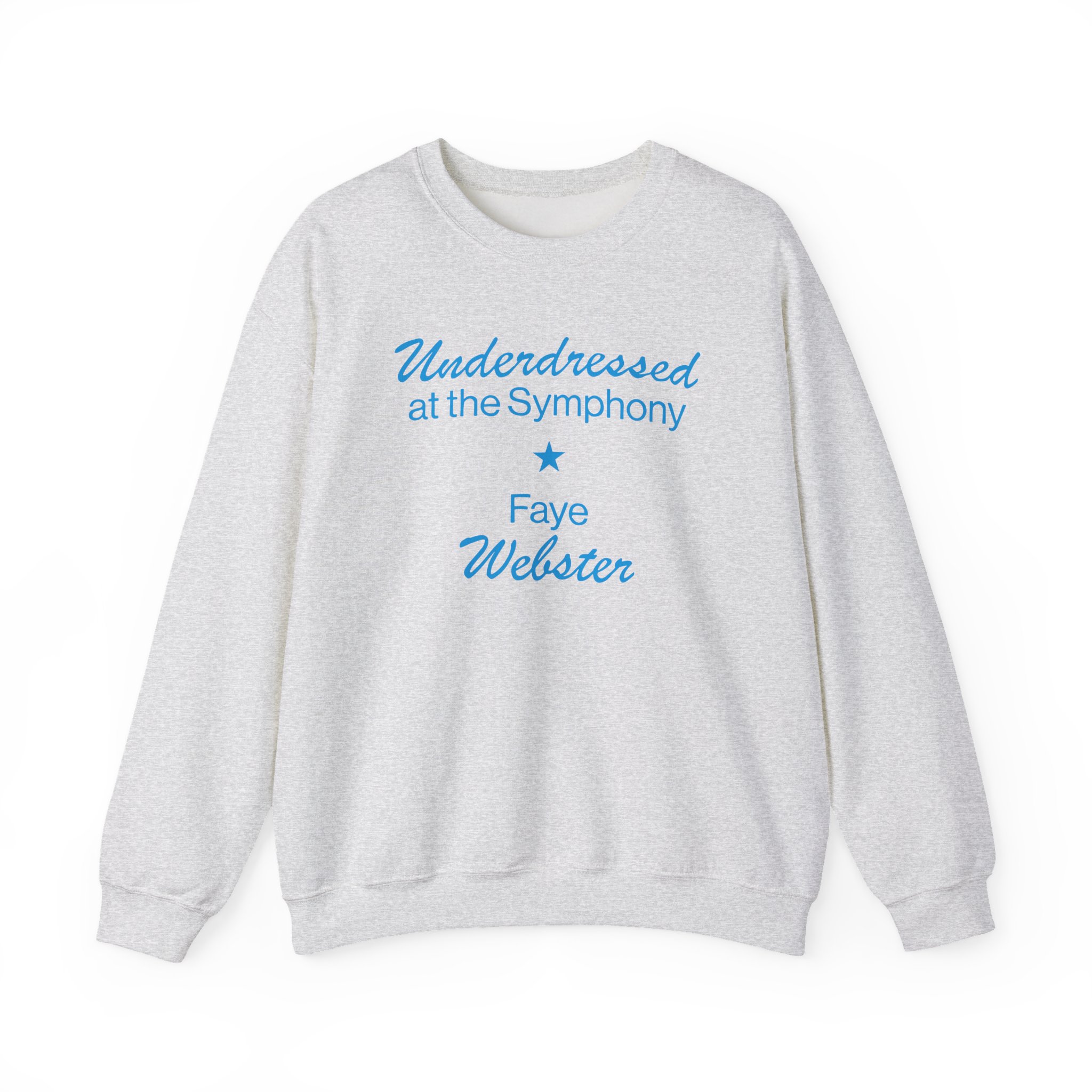 Faye Webster Underdressed at the Symphony 2024 Tour Unisex Heavy Blendâ„¢ Crewneck Sweatshirt
