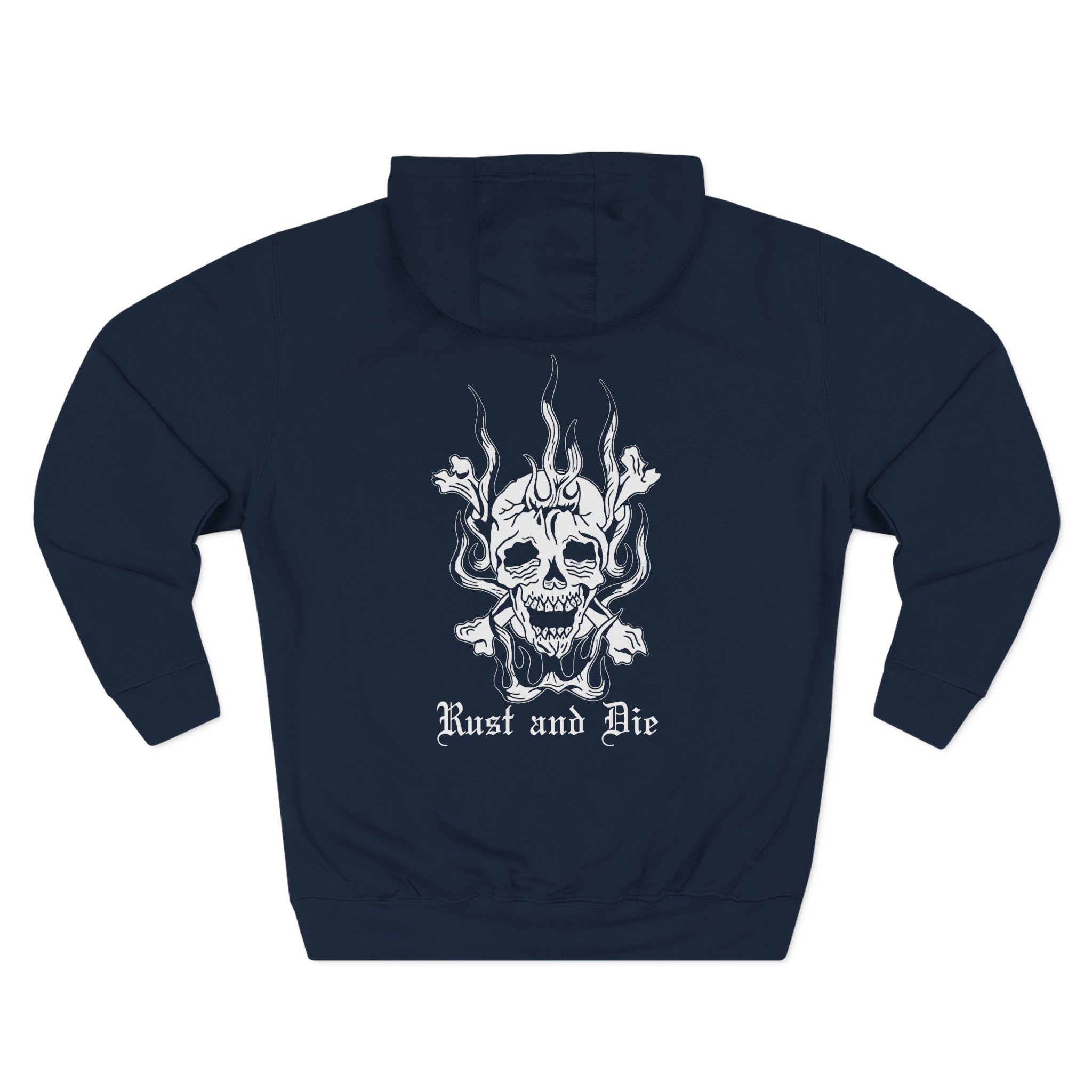 Kublai Khan - Rust and Die Three-Panel Fleece Hoodie