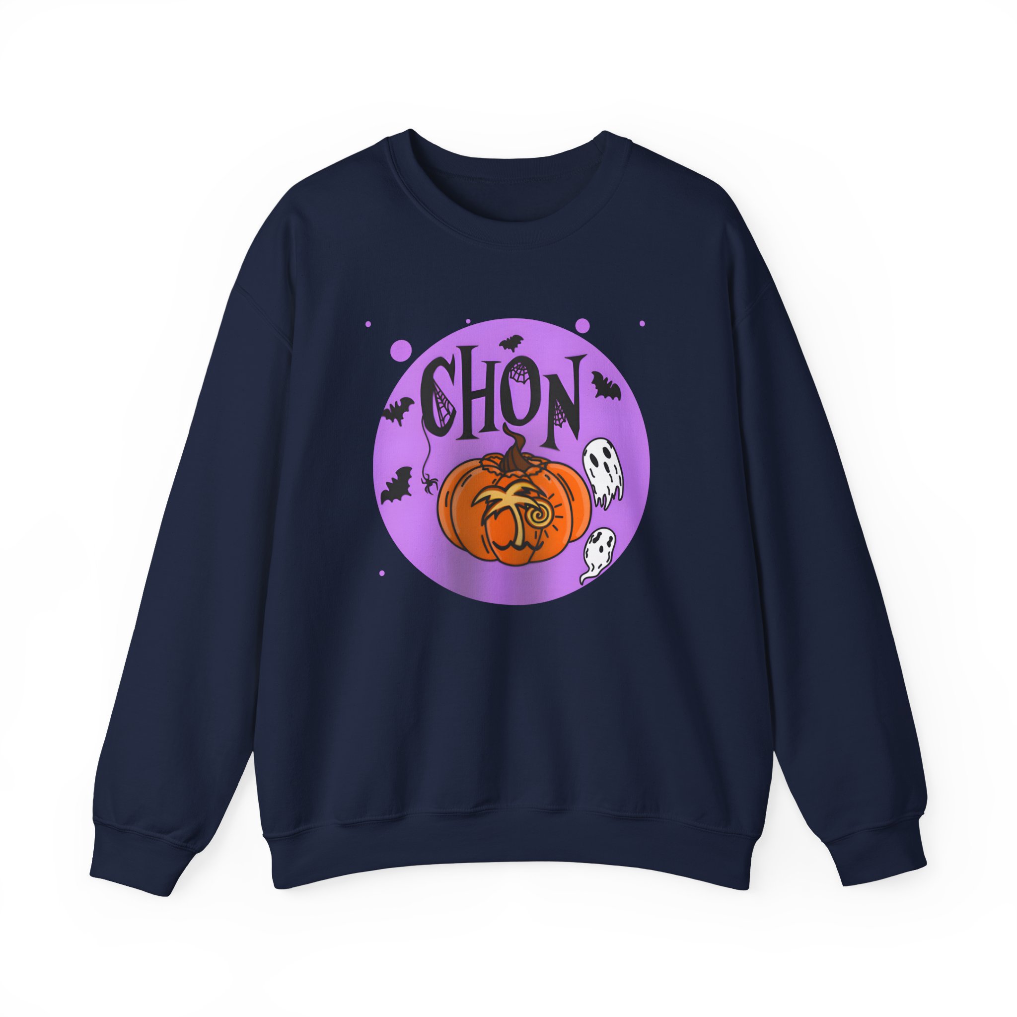 Chon Spooky Halloween Unisex Heavy Blendâ„¢ Crewneck Sweatshirt