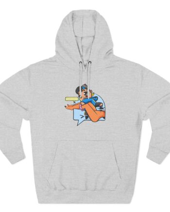 Feid Three-Panel Fleece Hoodie