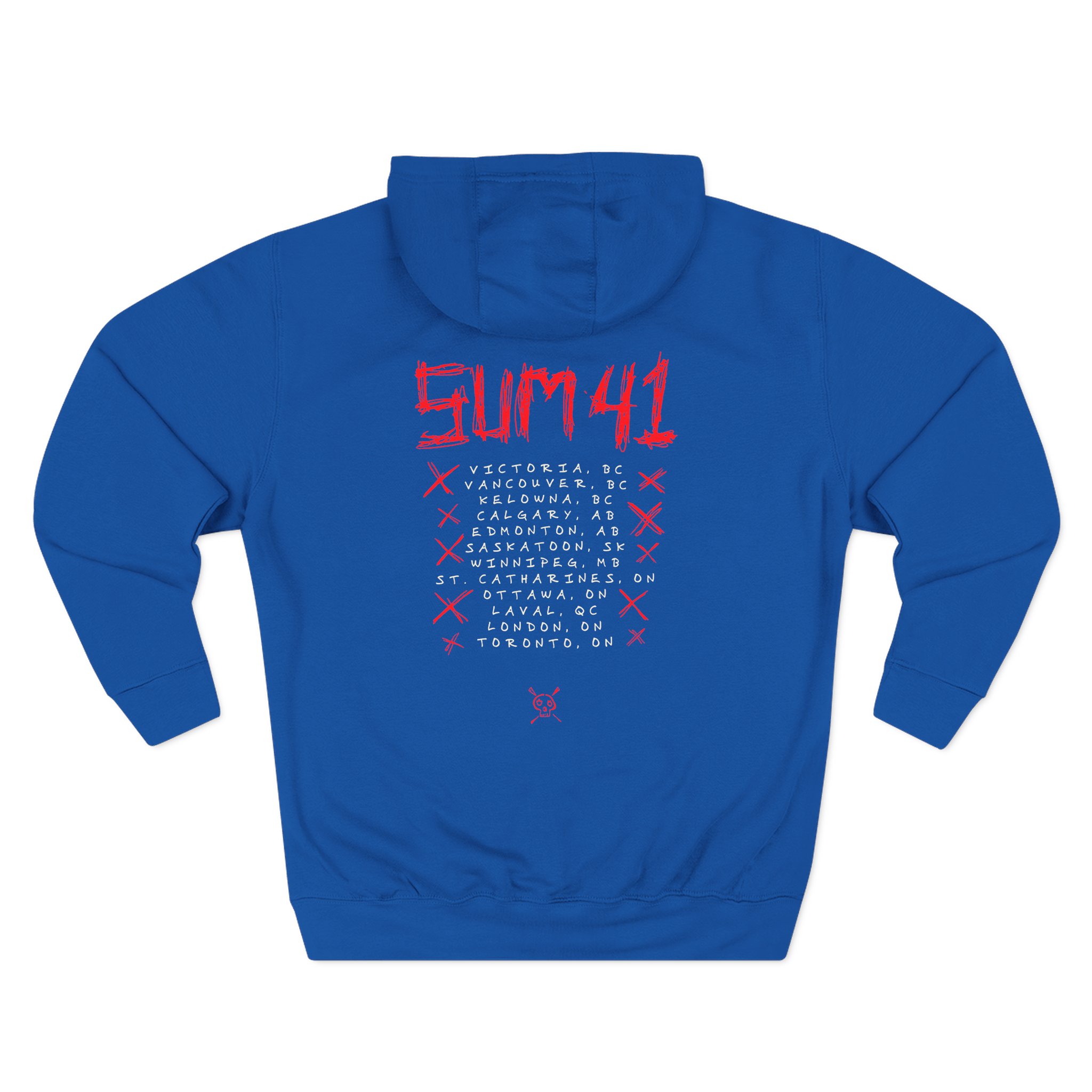 Sum 41 F**k Tour Three-Panel Fleece Hoodie