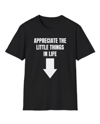 Jynxzi Appreciate the Little Things in Life Unisex Softstyle T-Shirt
