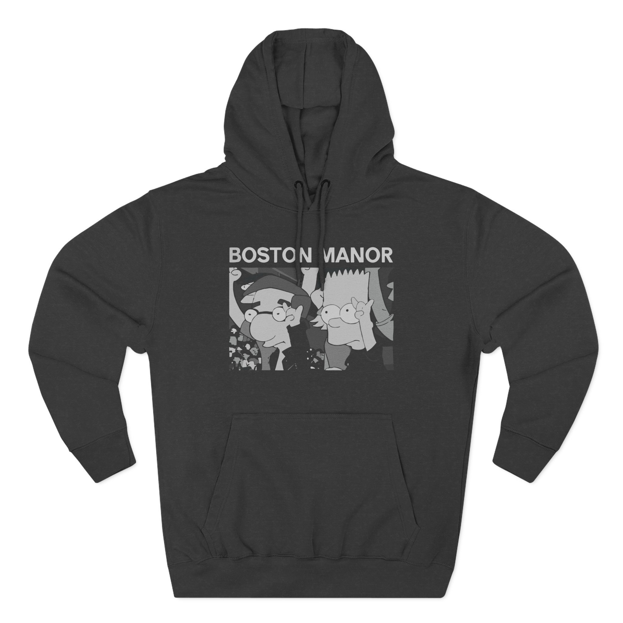 Boston Manor Simpsons Three-Panel Fleece Hoodie