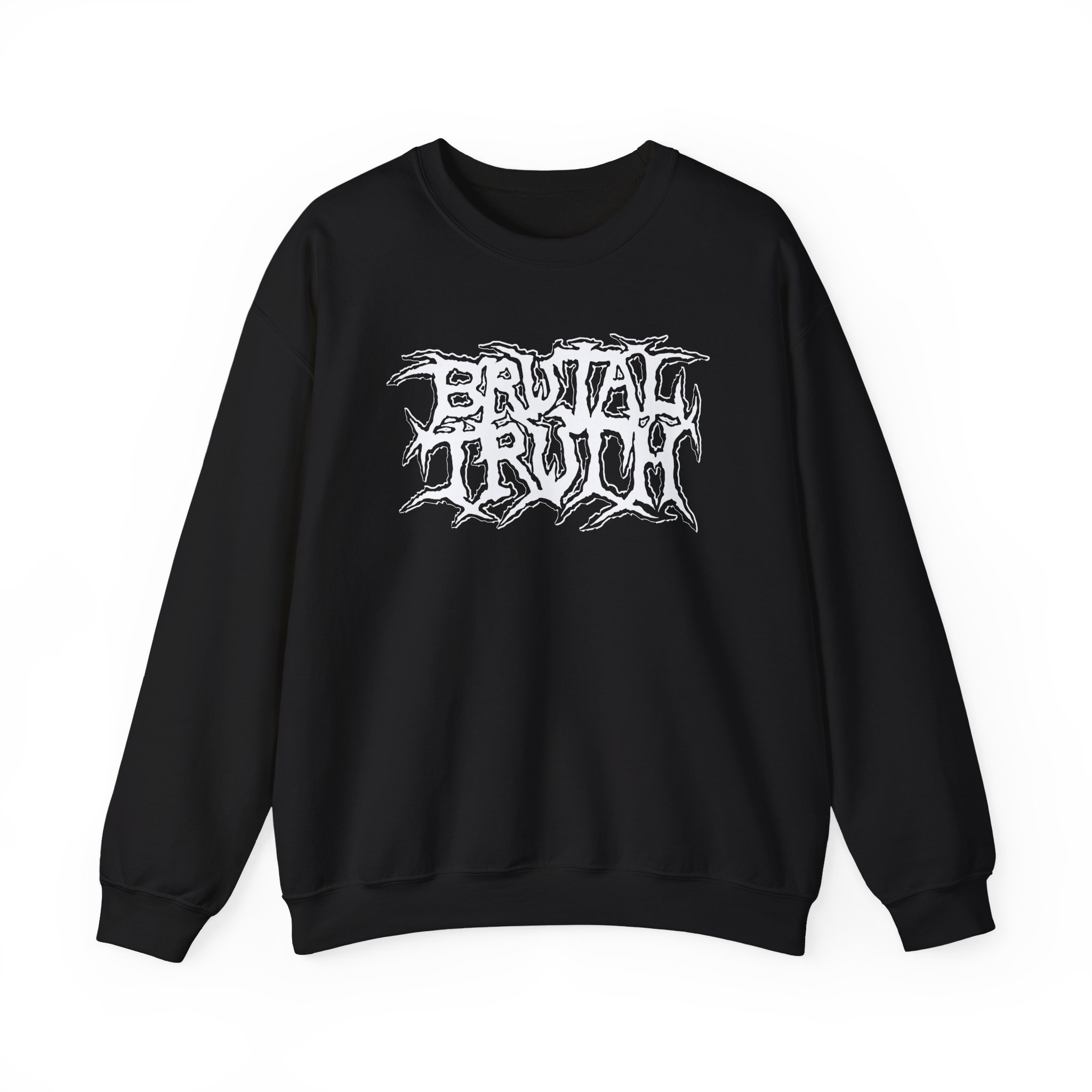 Brutal Truth Logo Unisex Heavy Blend Crewneck Sweatshirt