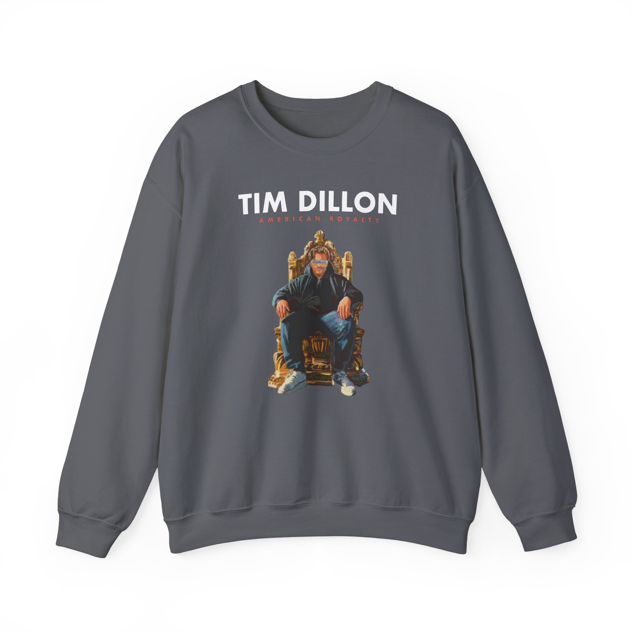 Tim Dillon American Royalty Tour Unisex Heavy Blendâ„¢ Crewneck Sweatshirt