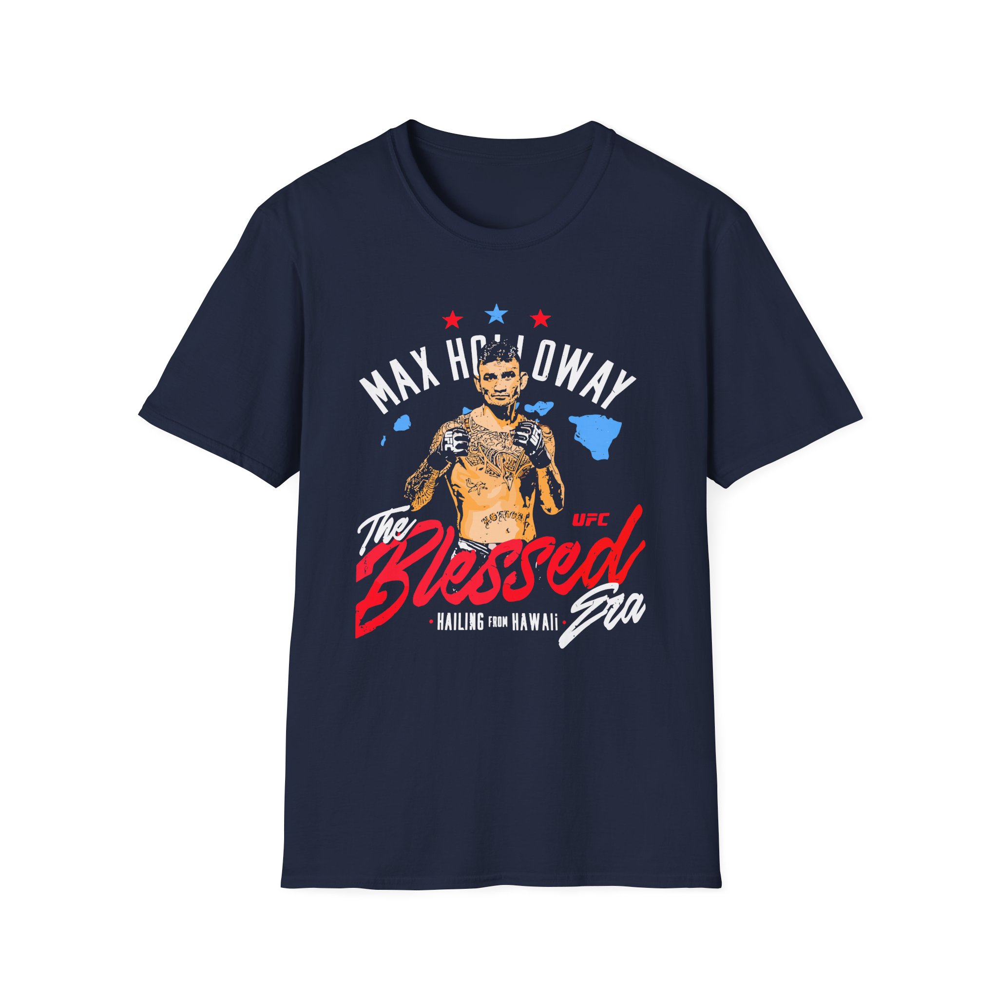 Max Holloway Blessed Unisex Softstyle T-Shirt