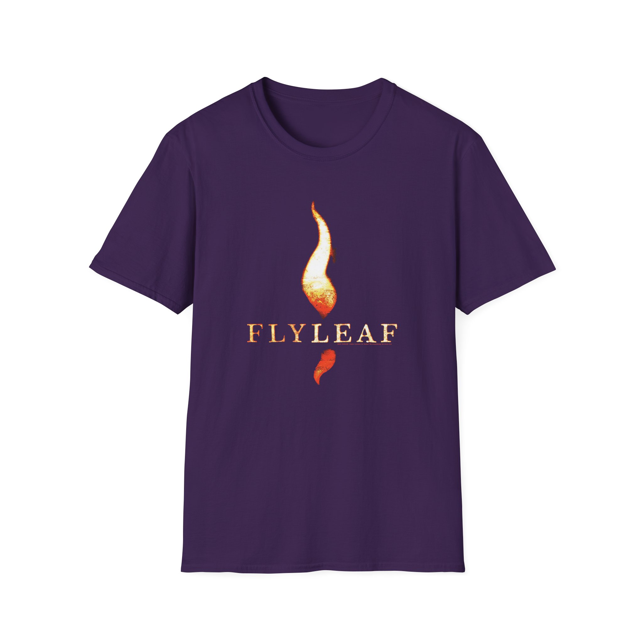 Flyleaf Flame Logo Unisex Softstyle T-Shirt