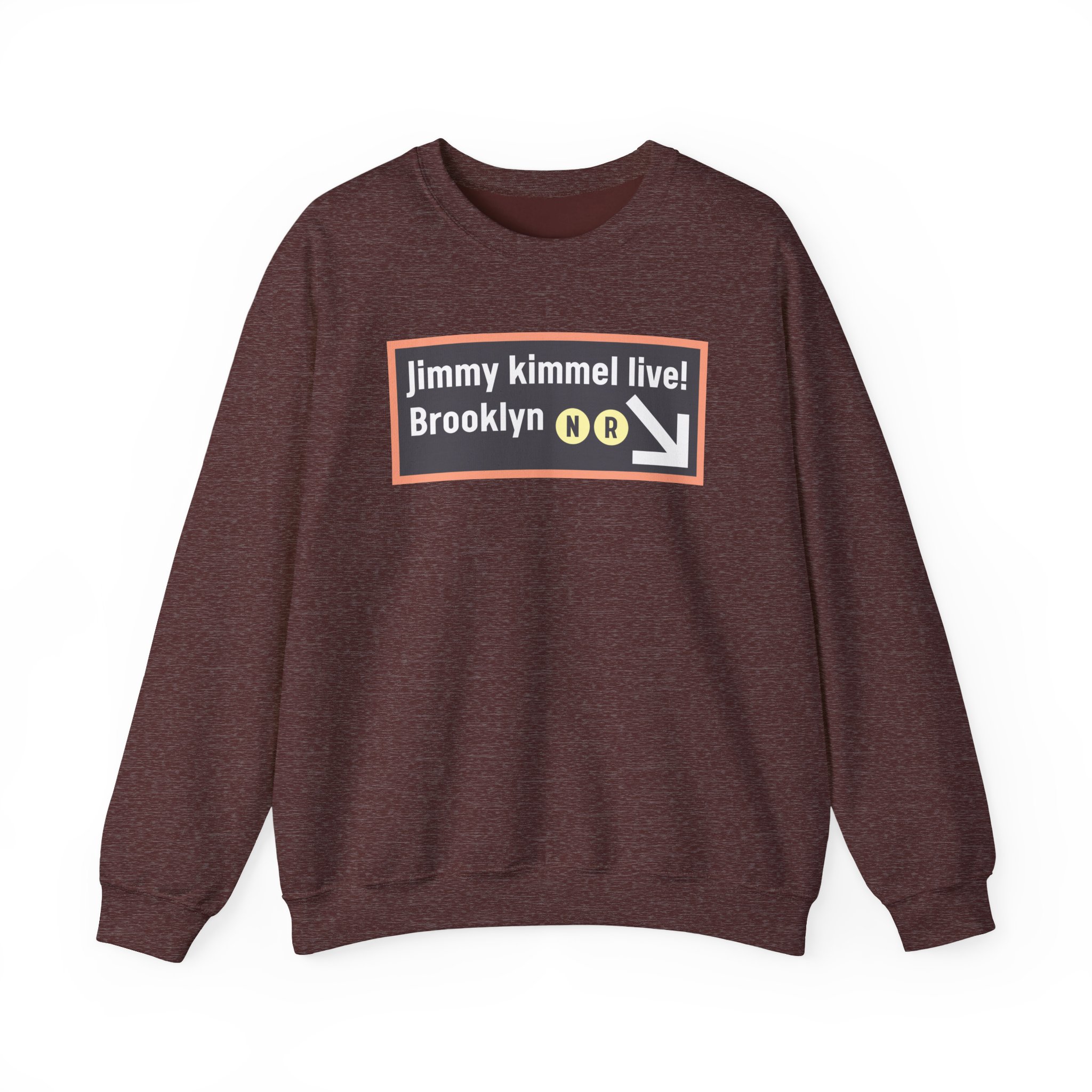 Jimmy Kimmel Live! Subway Unisex Heavy Blendâ„¢ Crewneck Sweatshirt