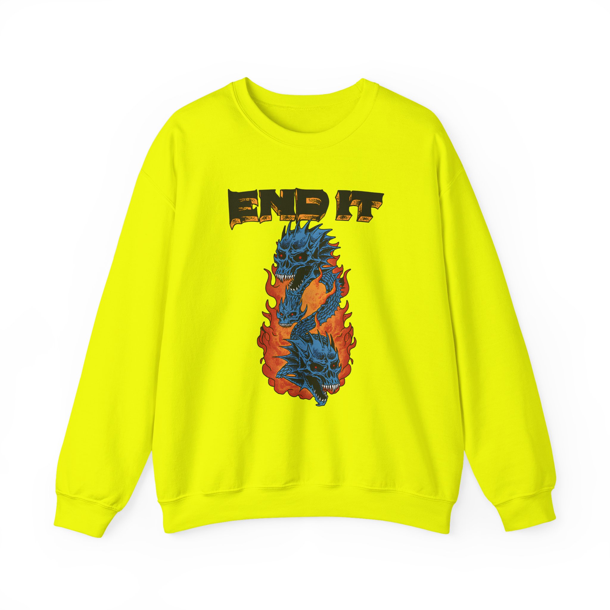 End It Unisex Heavy Blend Crewneck Sweatshirt