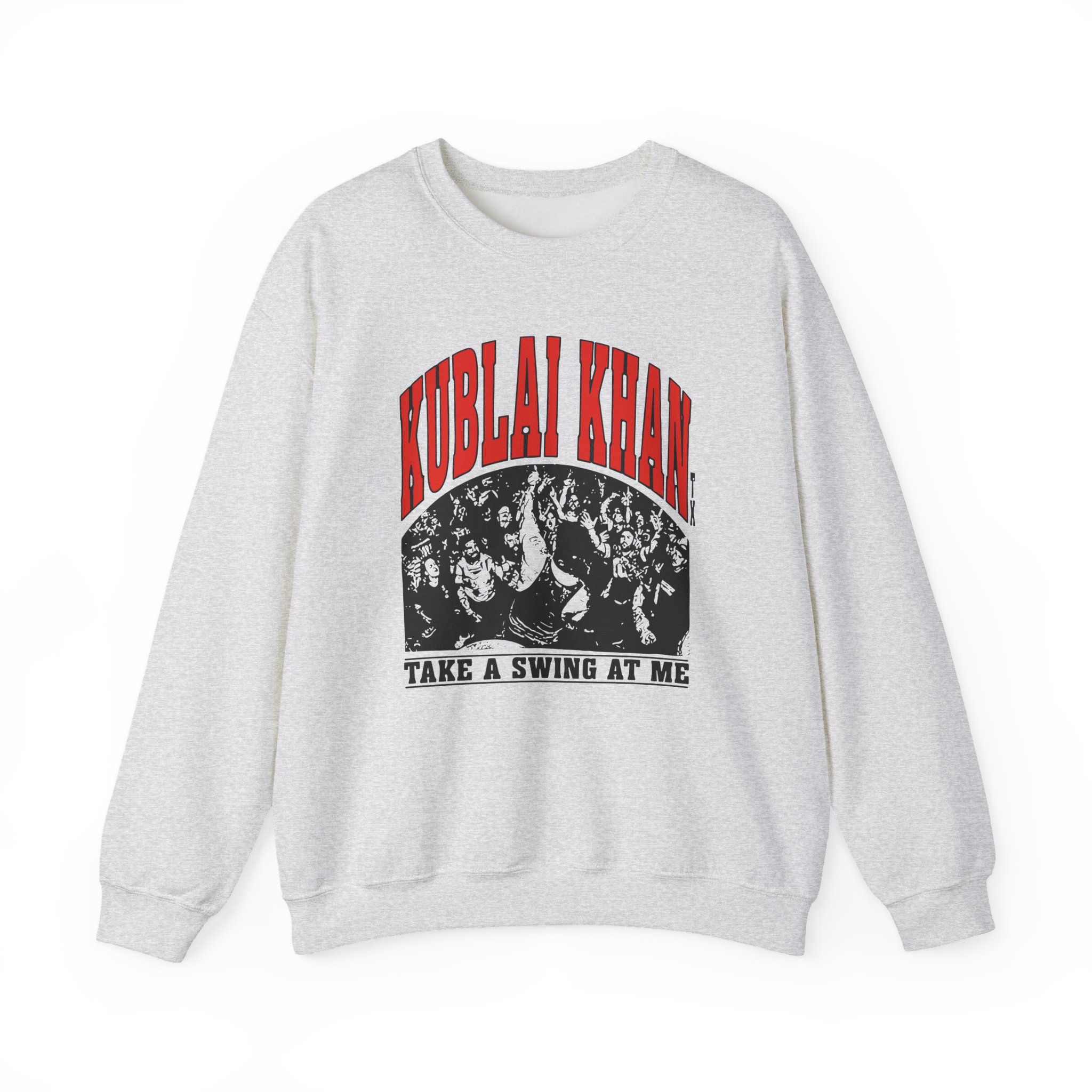 Kublai Khan - Take a Swing at Me Unisex Heavy Blendâ„¢ Crewneck Sweatshirt