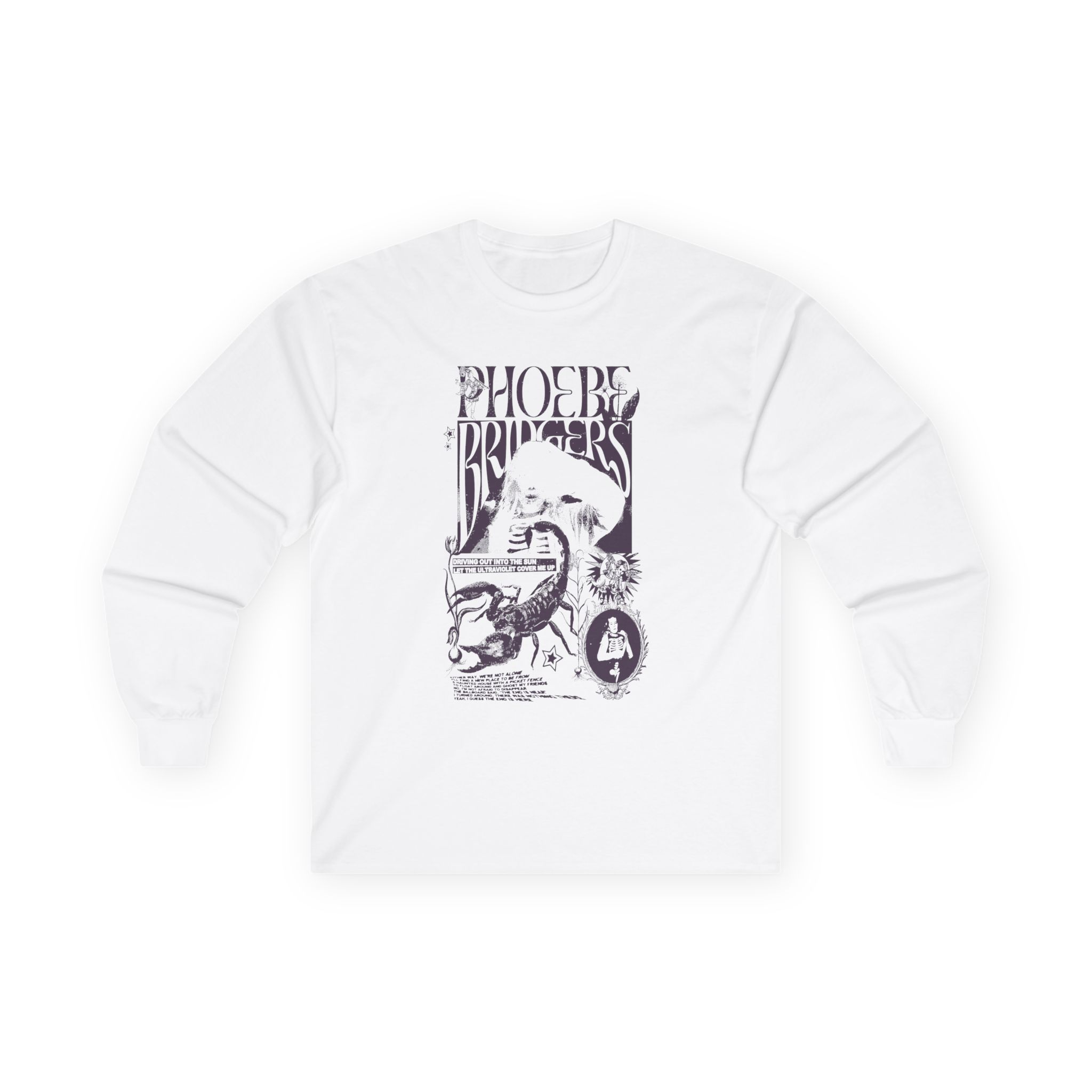 Phoebe Bridgers I Know the End Natural Unisex Ultra Cotton Long Sleeve Tee