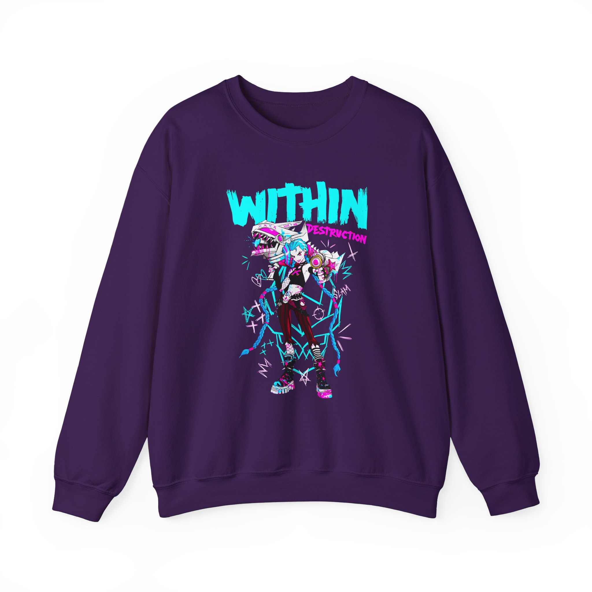 Within Destruction Arcane Unisex Heavy Blend Crewneck Sweatshirt